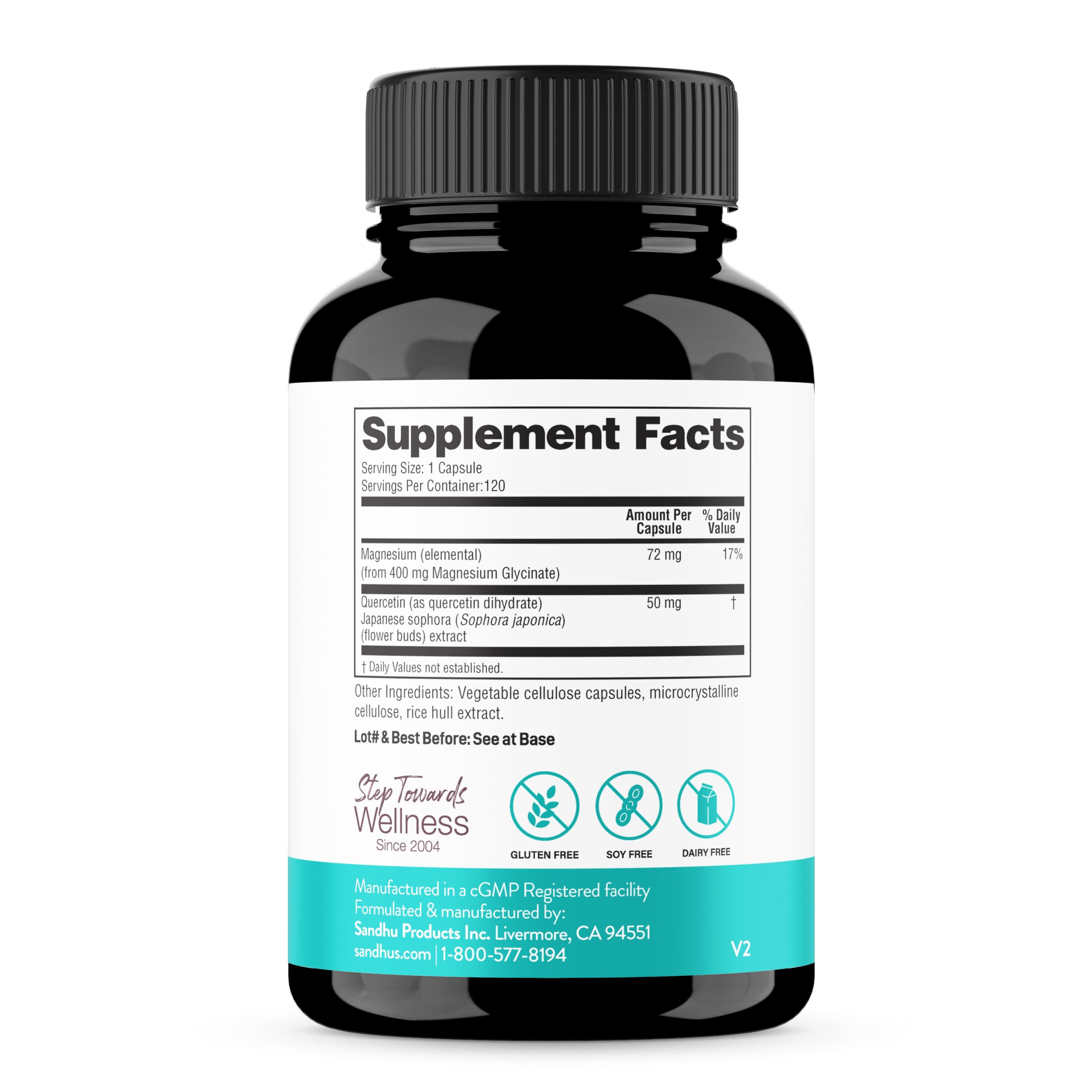 Magnesium Glycinate 400mg 240 Capsules for Good Sleep & Muscle Relaxation — Amazon image 11