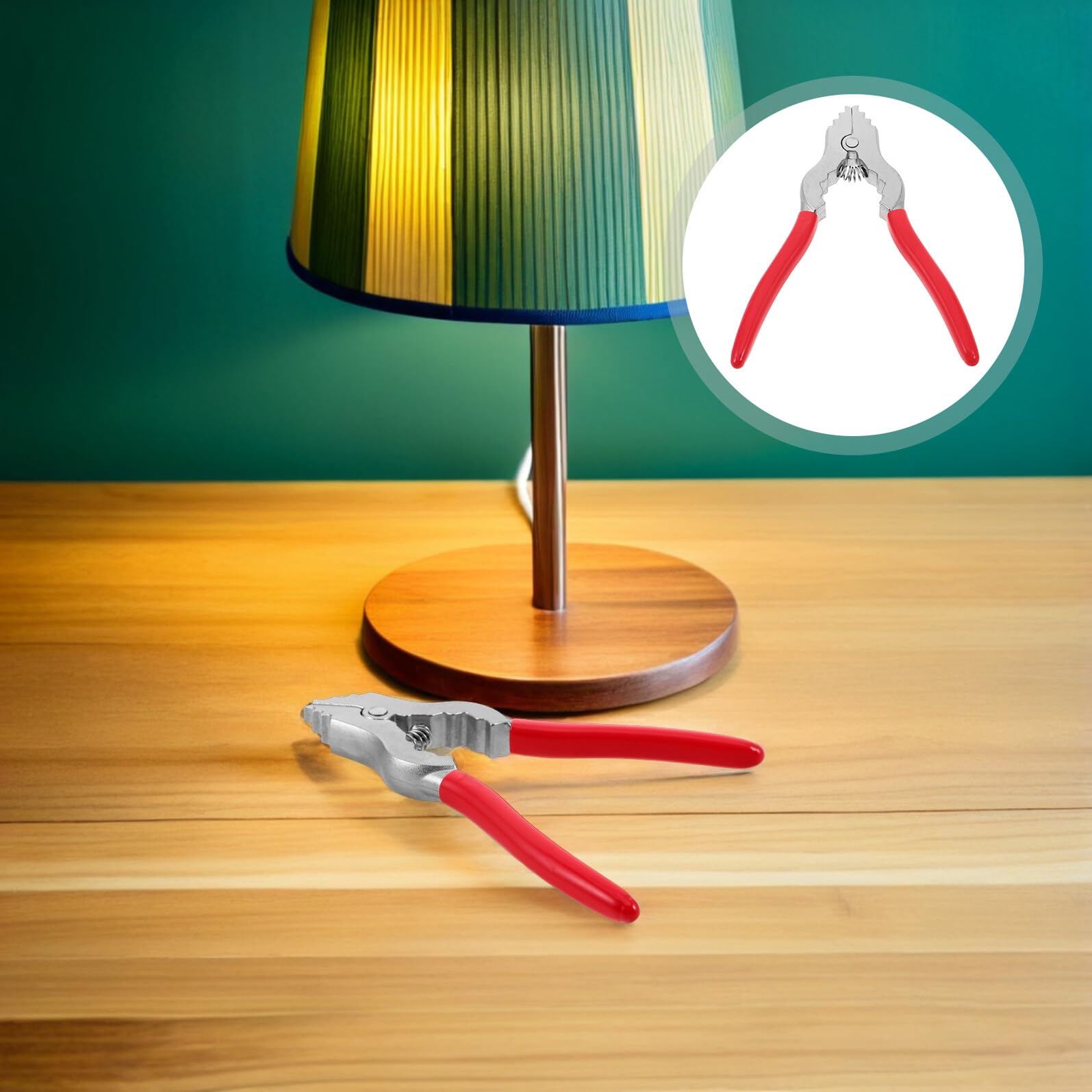 Pince à Chaîne Métallique en Alliage de Zinc Poignée Ergonomique pour Réparation Précise des Chaînes de Lustres et Lampes