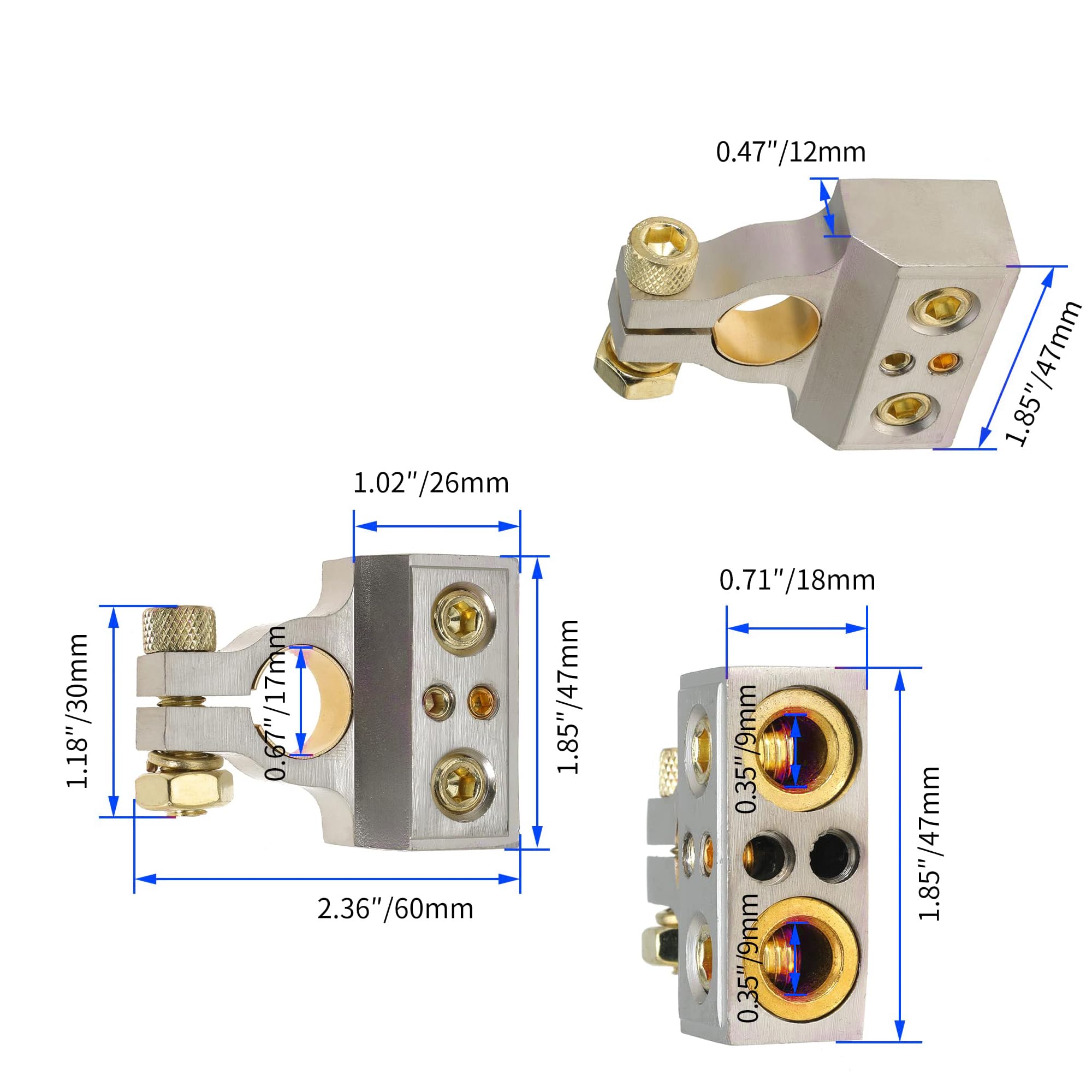 W21w Led Cavo Batteria Auto Robusto AWG 2, Con Terminali A Piombo Per Saldatura - Resistente A Olio E UV, Garanzia A Vita! Cavo Batteria Auto AWG 2 - Foto 4