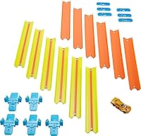 Vista 1 de Hot Wheels Track Builder - Paquete de rieles plegables surtidos