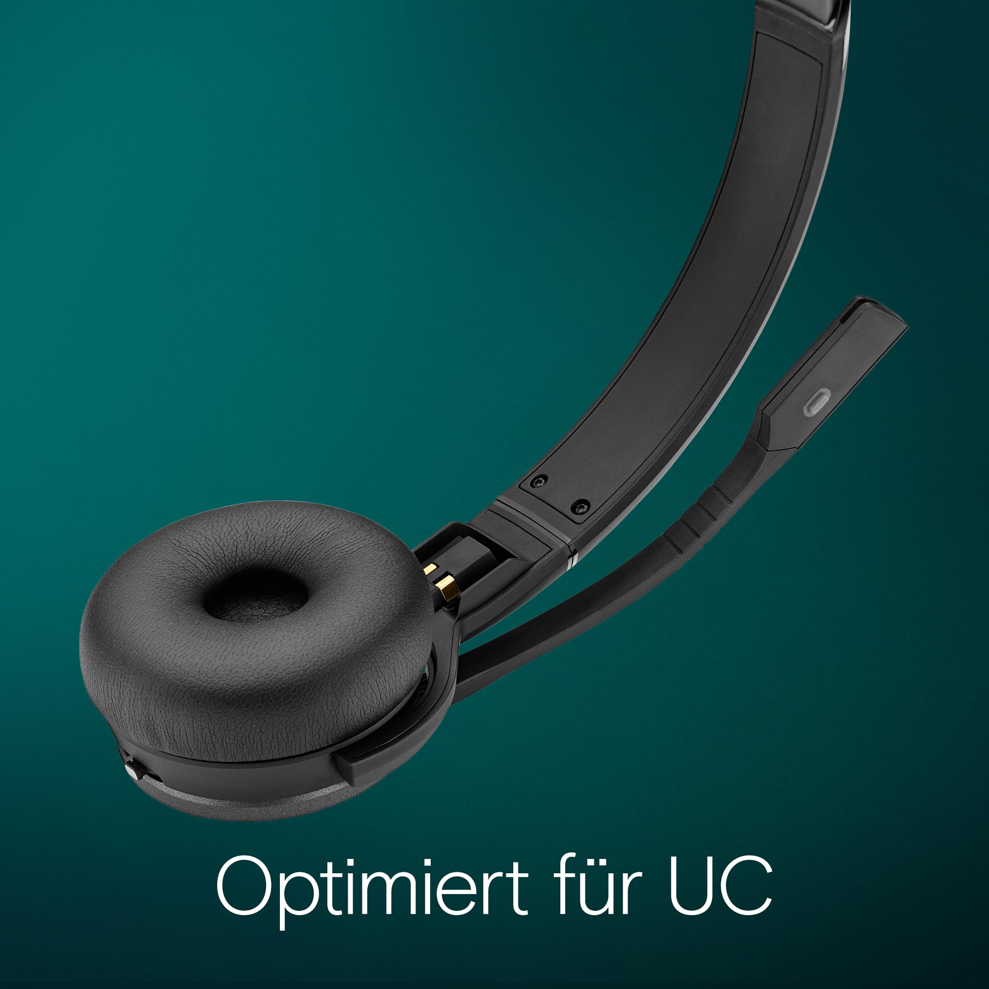 EPOS Impact SDW 5031 - Einseitiges Kabelloses DECT-Headset für Büroprofis, Außergewöhnliche Sprachklarheit, UC-Optimiert
