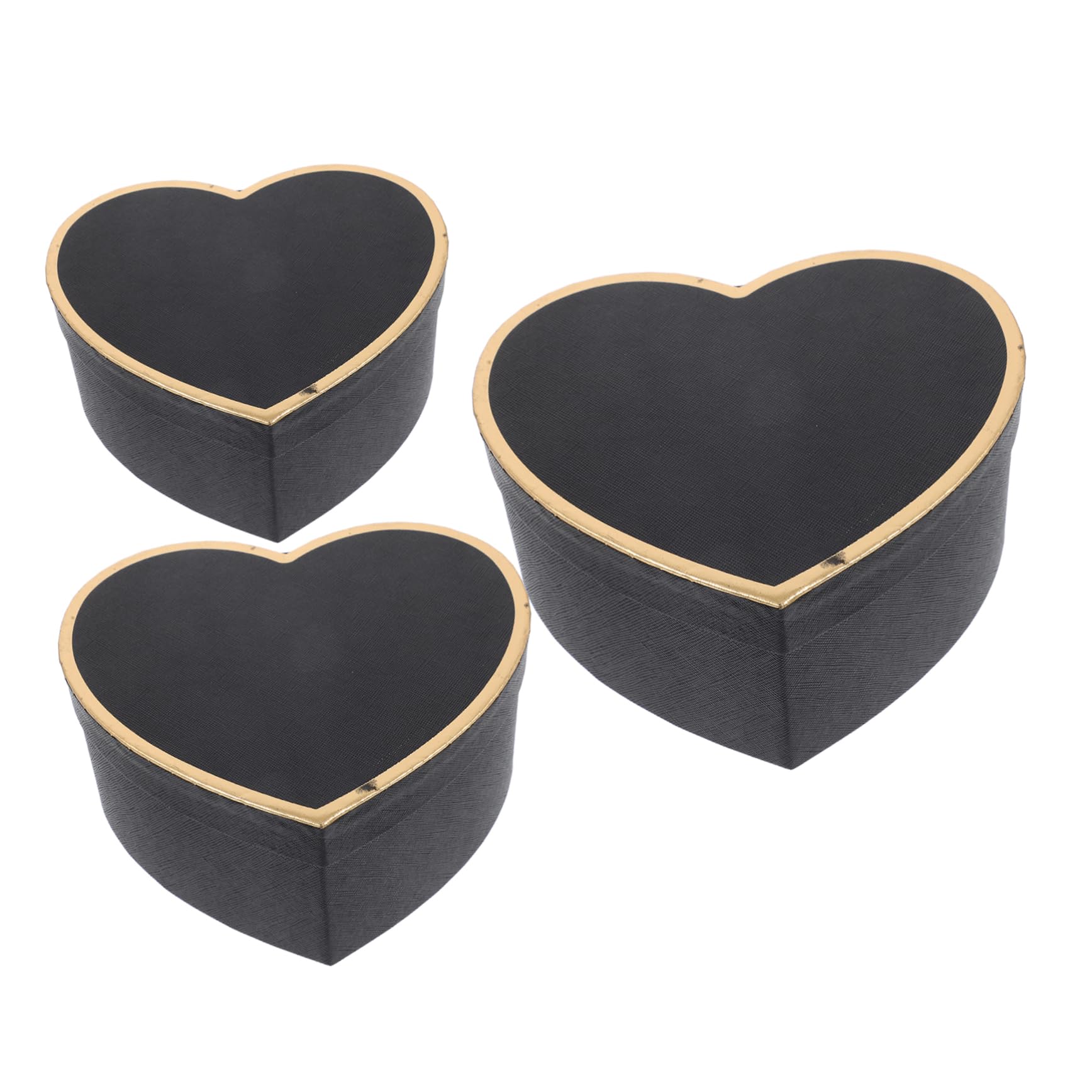 CALLARON 9stücke Teiliges Herzförmiges Geschenkset Für Valentinstag Schachtel Für Hochzeiten Und Feiern Verpacken Von Süßigkeiten Und Lippenstiften Schwarze Verpackung
