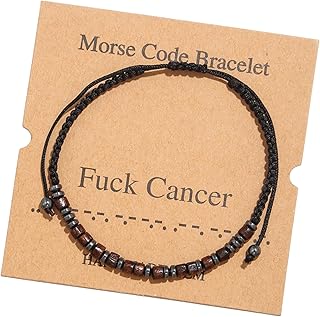 Teniinet Morse Code Bracelet, Vintage Promise Distance Friendship Bracelets