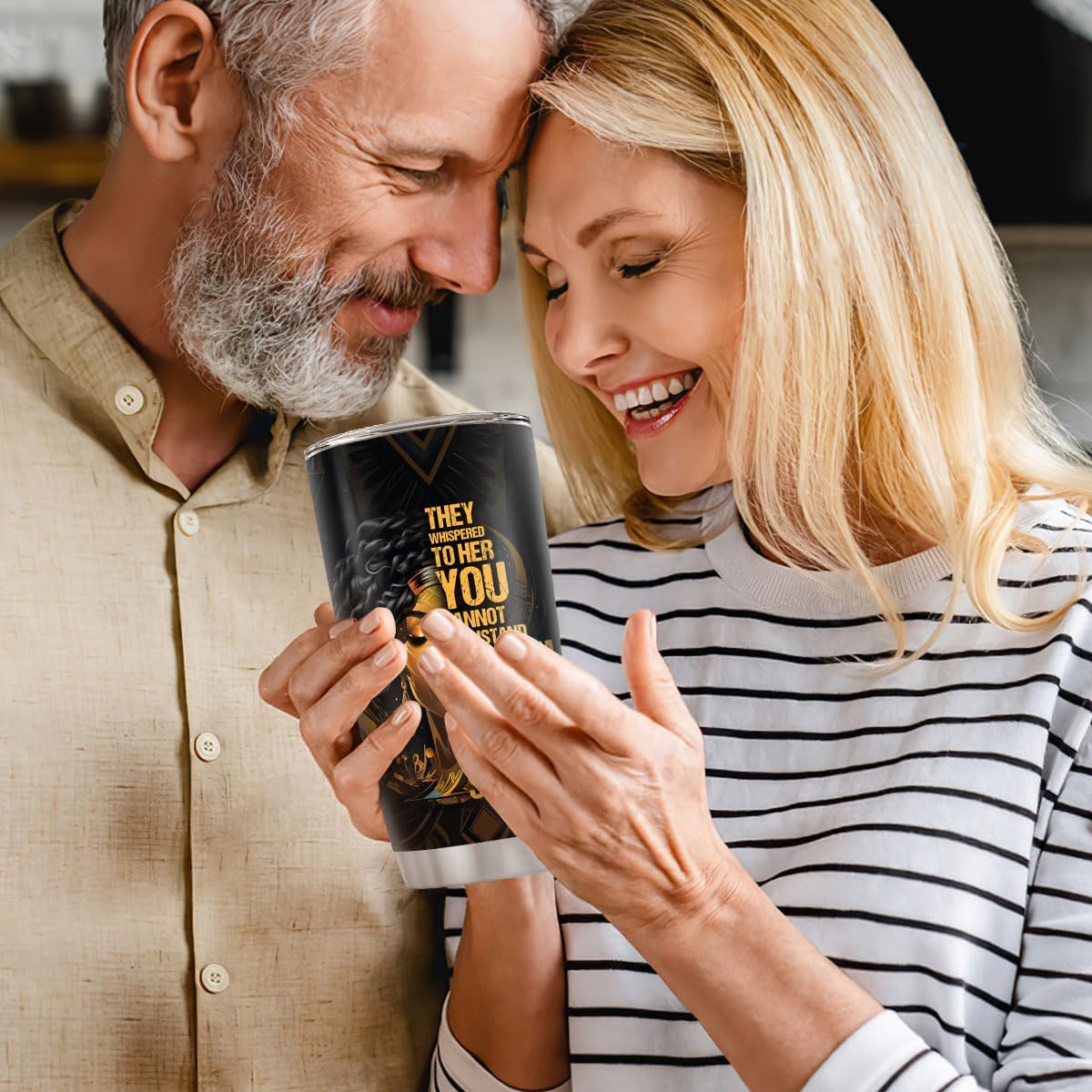 Sistabag - Coffee Tumbler For Black Women - Birthday, Mother's Day, Christmas Gifts For Women, Pride Tumbler For Woman (I Am The Storm, 20 Oz) - Image 4