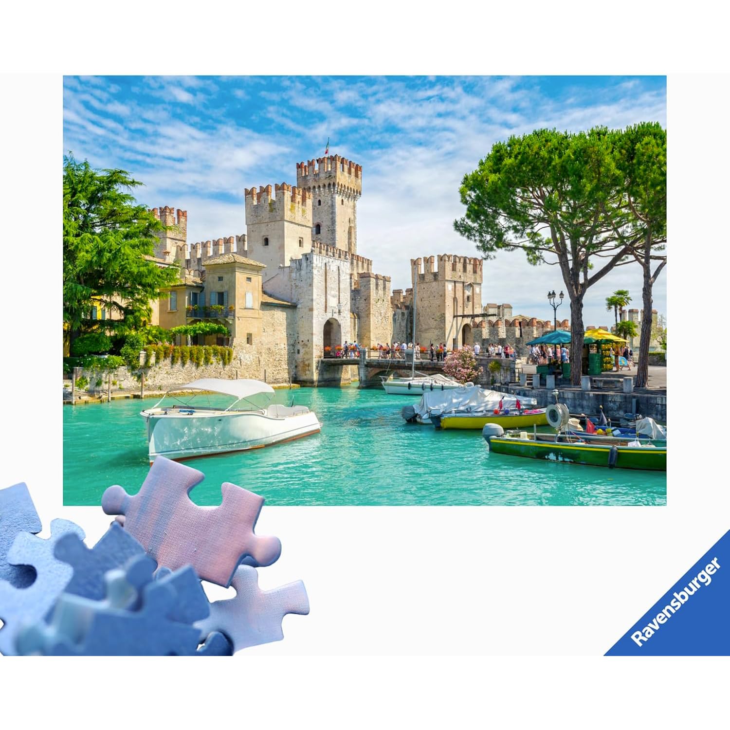 Ravensburger - Jigsaw Puzzle 1000 Pieces Lake Garda, Gardasee 1.000, 70X50 Cm - Image 2