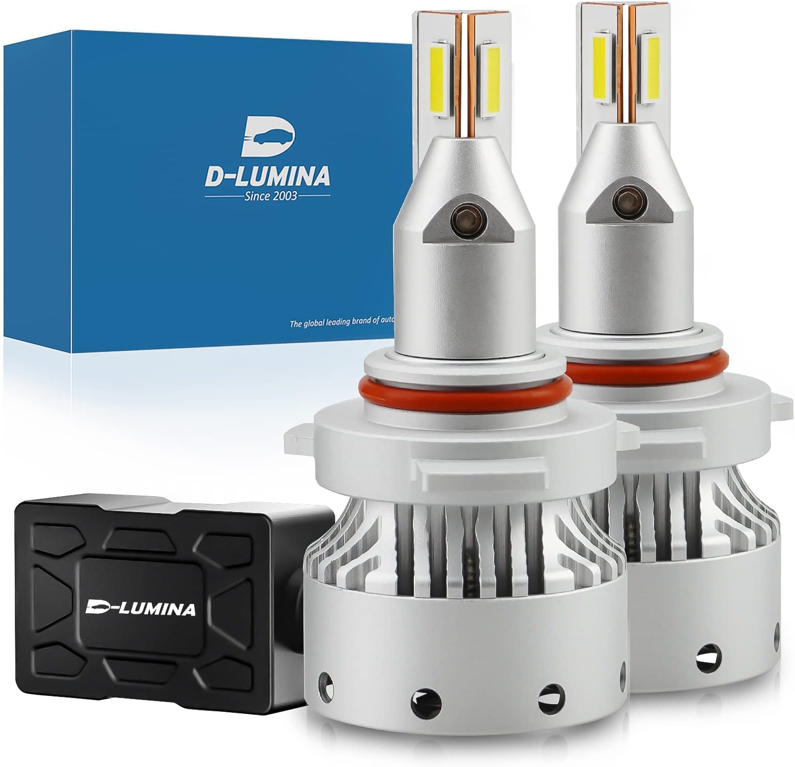 KaiDengZhe 9012 HIR2 LED Ampoule de Phare, 2 PCS 2023 Nouvelle Canbus