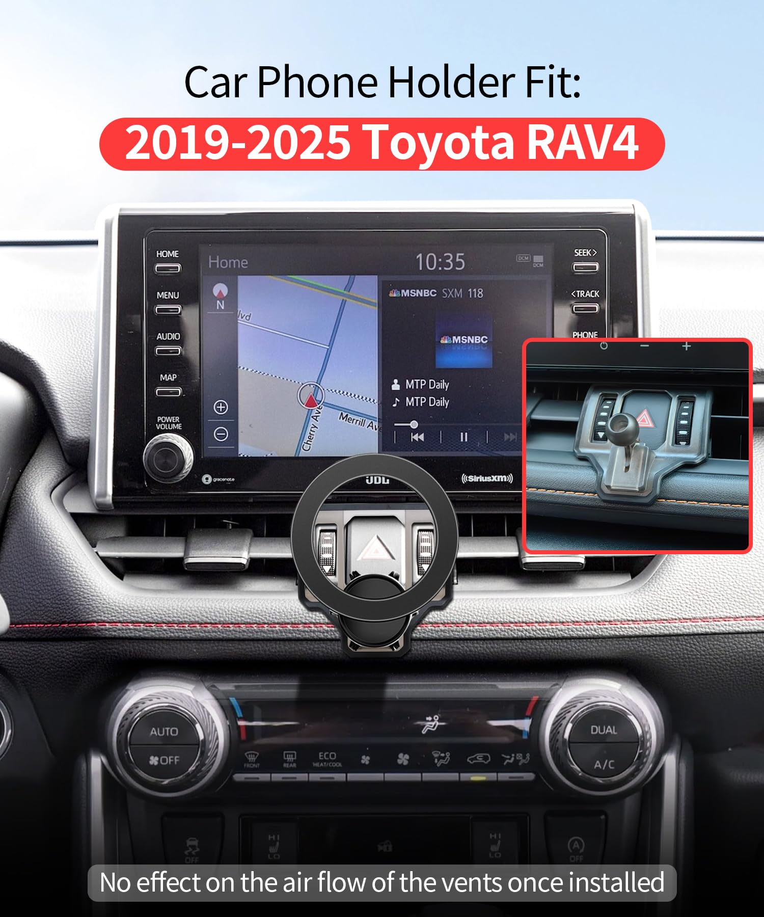 Coleya Autotelefoonhouder compatibel met Toyota C-HR 2017-2023, Toyota C-HR Electric telefoonhouder, C-HR accessoires, telefoonhouder, 360° rotatie, compatibel met alle smartphones van 10,9 - 17,8 cm Coleya Autotelefoonhouder compatibel met Toyota C-HR 2017-2023, Toyota C-HR Electric telefoonhouder, C-HR accessoires, telefoonhouder, 360° rotatie, compatibel met alle smartphones van 10,9 - 17,8 cm