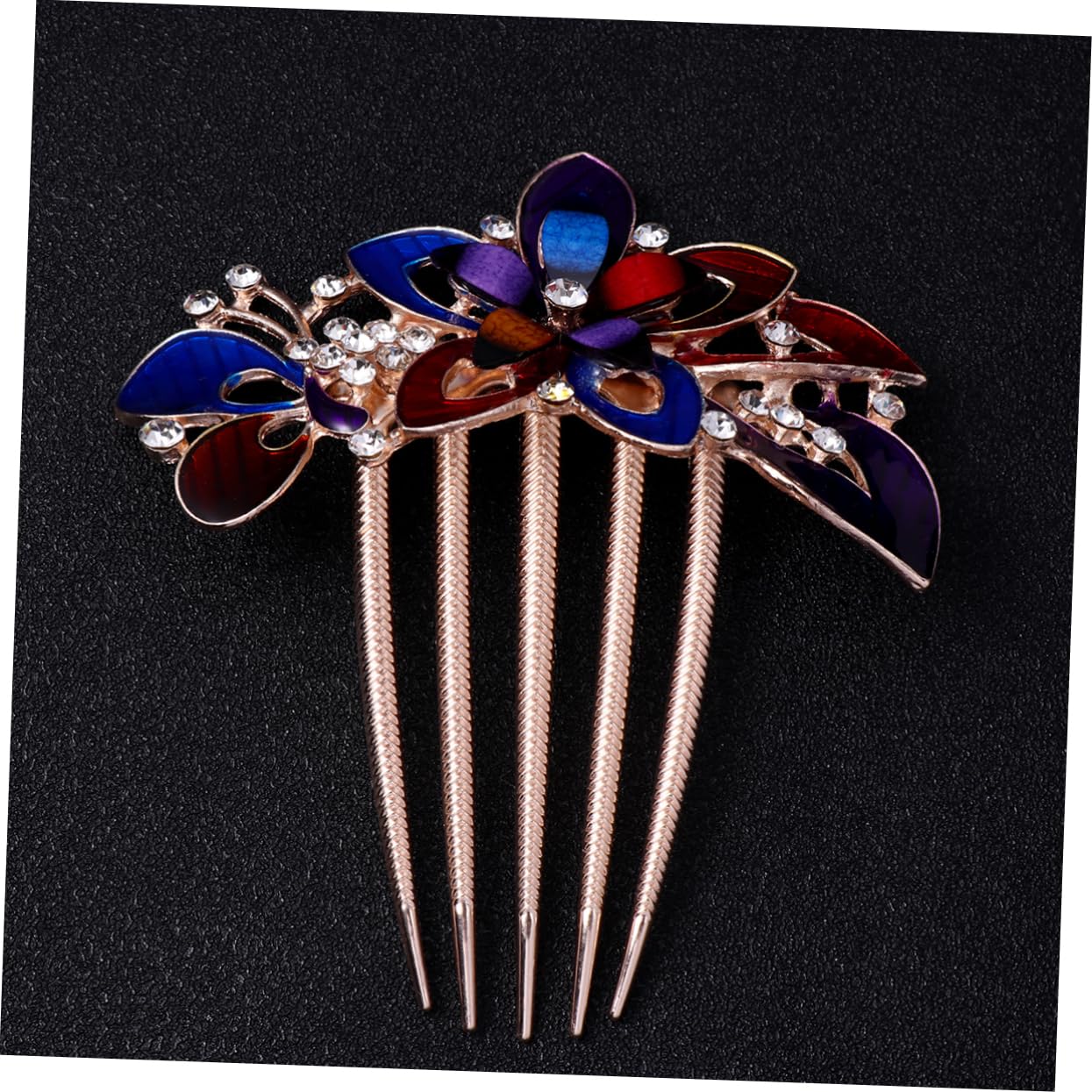 Mikinona Chic Flower Hair Comb Bridal Headwear Hair Ornament for Wedding Special Party