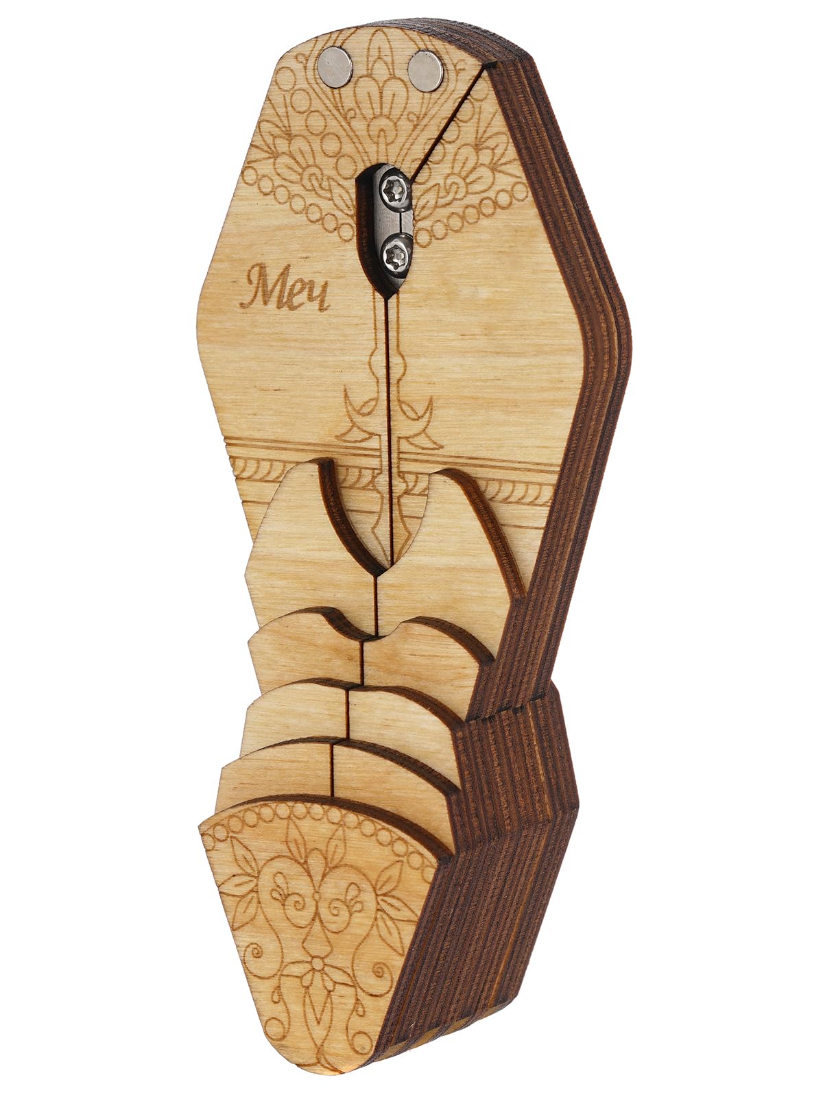Maultrommel von D.Glazyrin/Sword (in Holzkoffer) – Professionelles Mundmusikinstrument (Kieferharfe), schöner Klang, hervorragende Qualität, original russische Maultrommel (Kieferharfe,