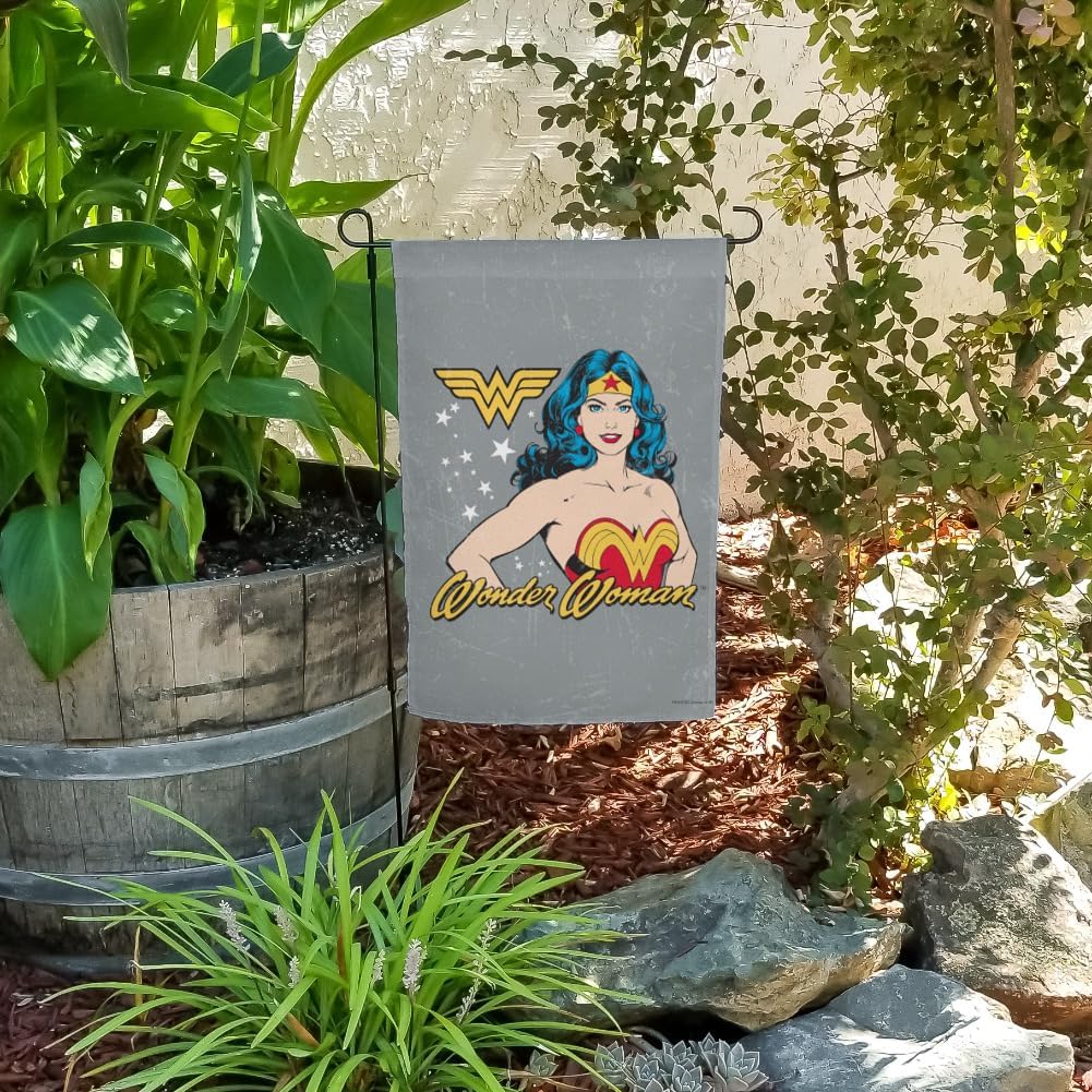 Wonder Woman Vintage Icon Garden Yard Flag