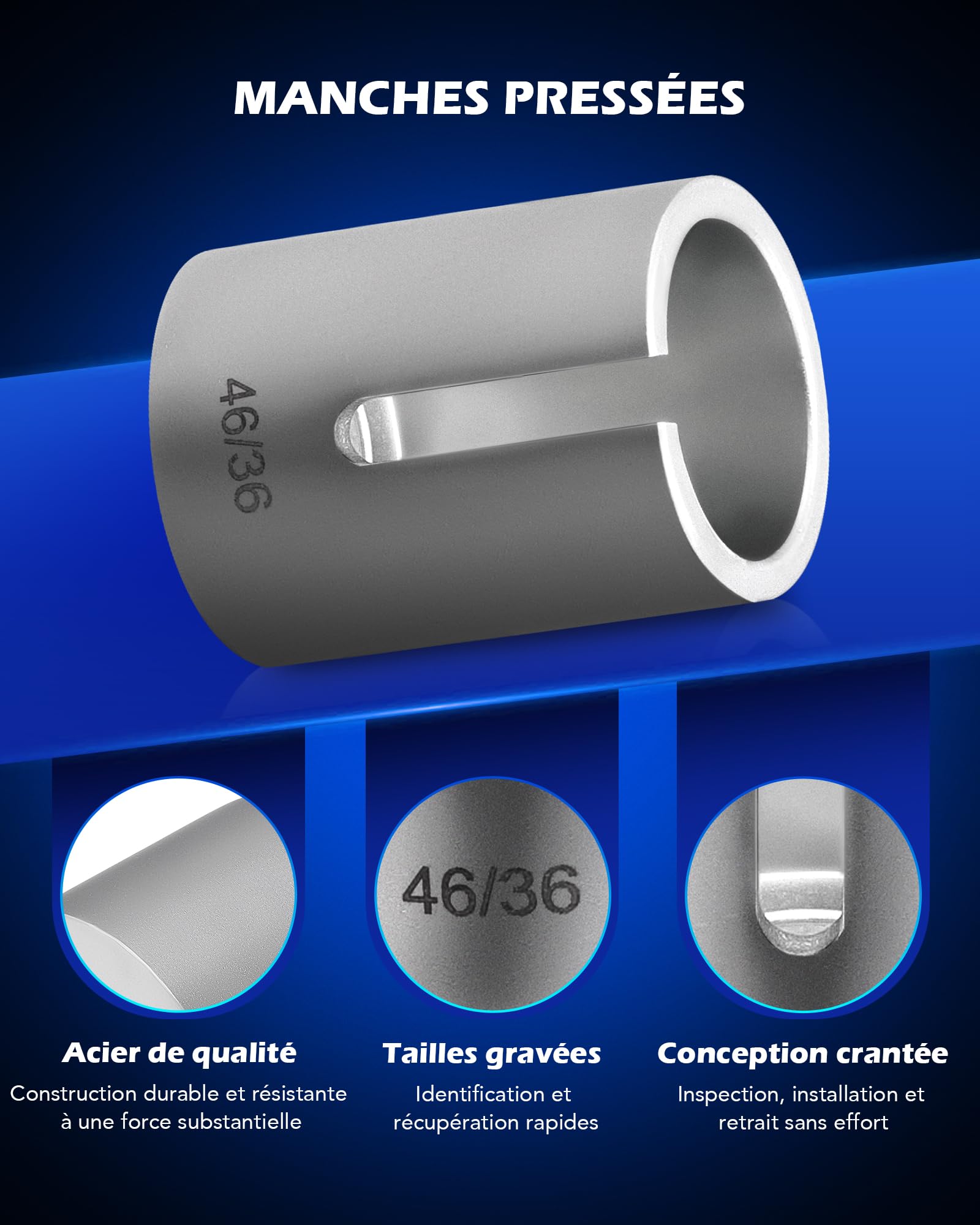 Orion Motor Tech 27 PCS Extracteur de Roulements de Roue Arrache Roulement pour Véhicules à Moteur LCV HGV, Kit de Montage et Démontage de Roulements de Roulement Universel 5 Broches de Traction