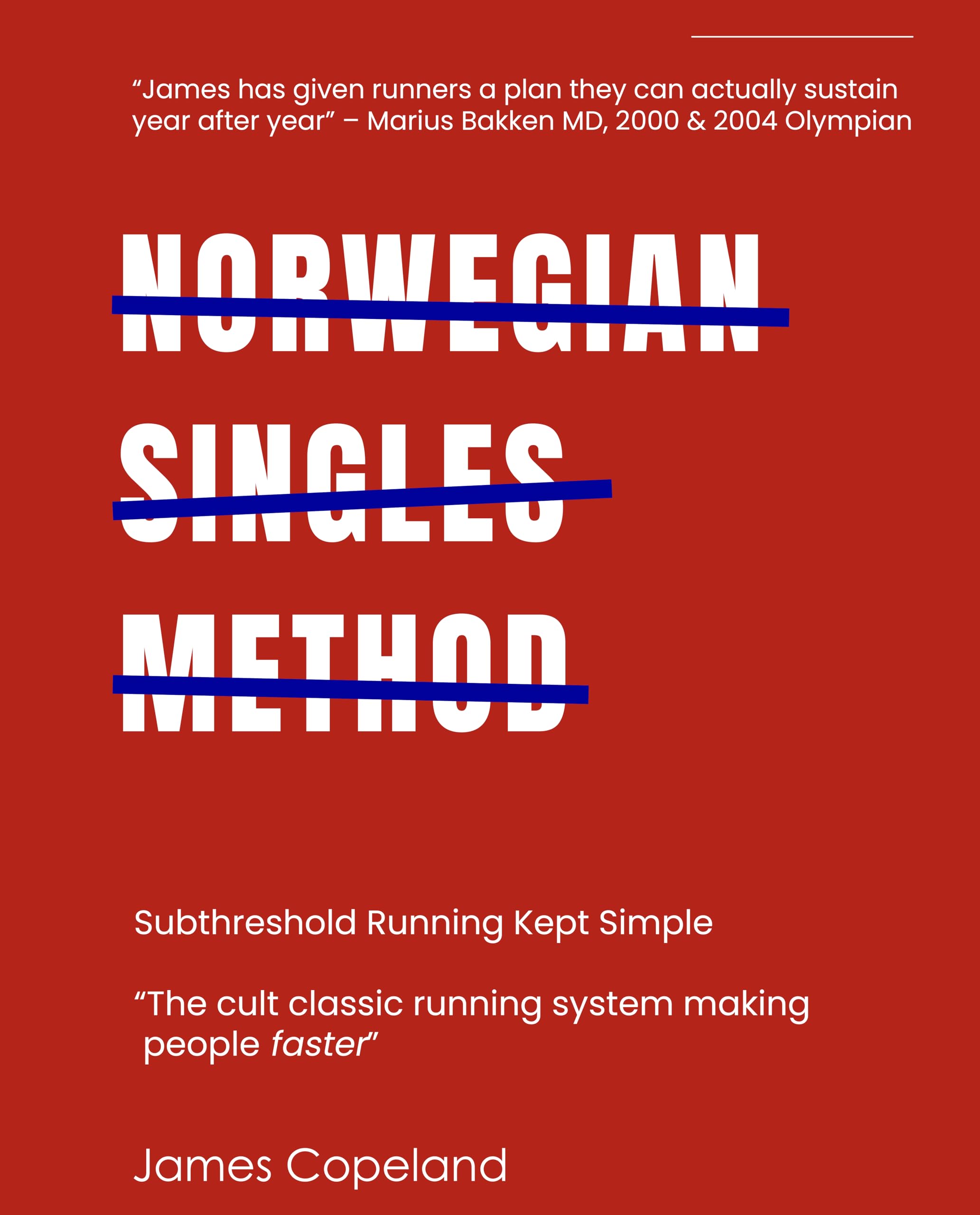 Norwegian Singles Method: Subthreshold Running Kept Simple