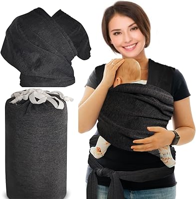 Mutualproducts- Baby Wraps Carrier, Baby Carrier Newborn to Toddler, Adjustable Mesh Baby Wrap for Infant, Perfect for New...