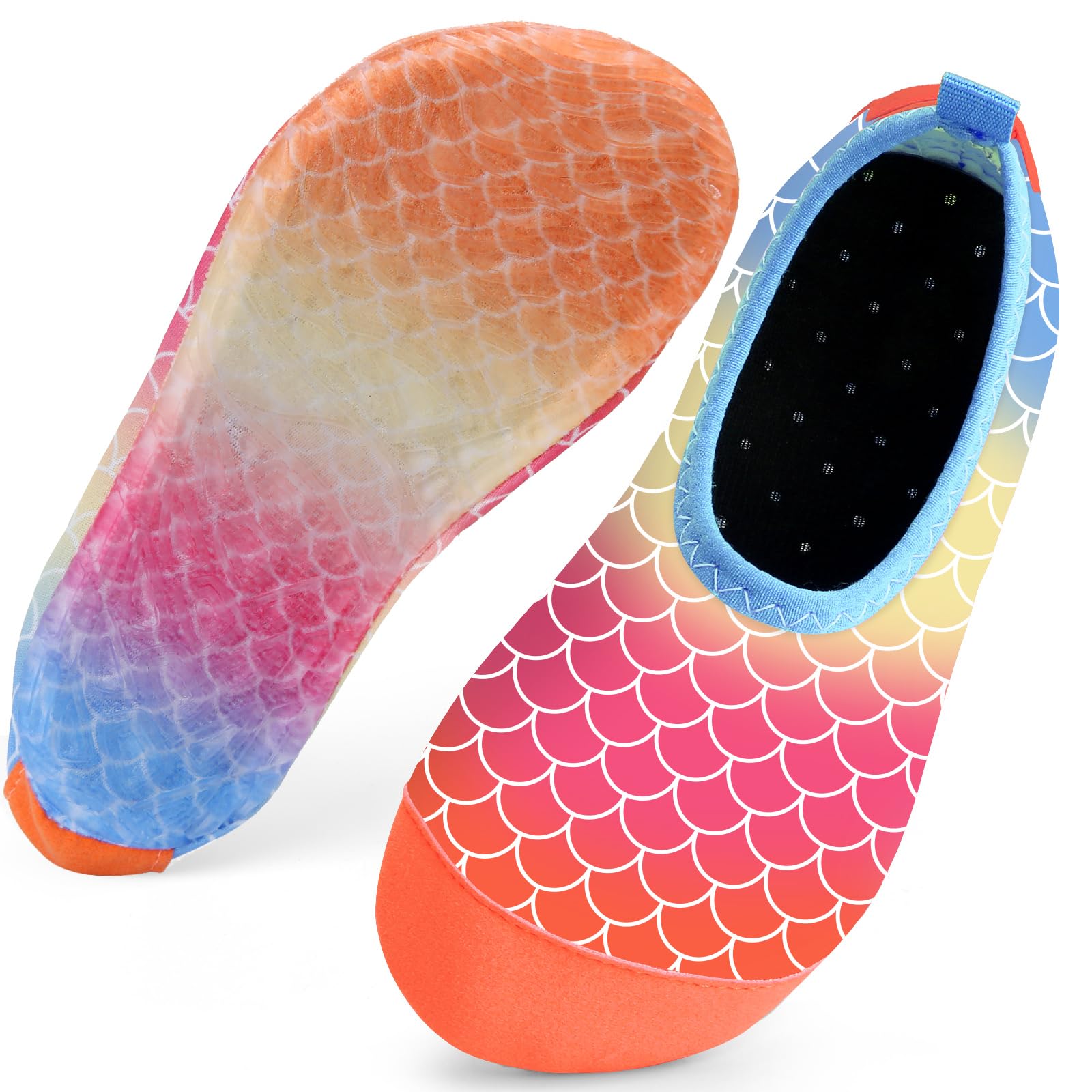 Kids Swim Water Shoes for Boys Girls Toddlers Baby Aqua Socks for Kids Quick Dry Pool Beach Barefoot Children — view 30