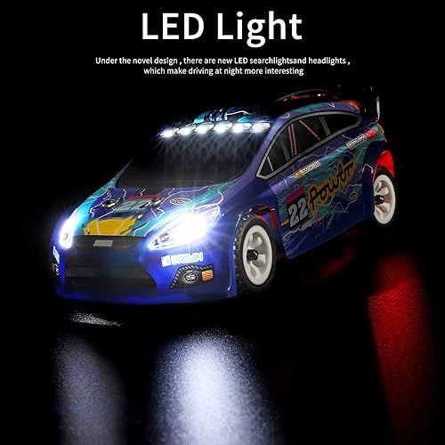 Miniatura 7 de GoolRC WLtoys 284010 Coches de control remoto, escala 128, 4WD 30KMH de alta velocidad RC Drift Car para adultos