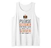 Computer Science The Server Was Down, Programmer Coder Tank Top