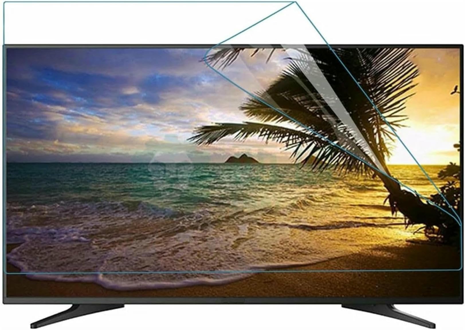 protector de pantalla para televisor, Película de filtro antideslumbrante/antiluz azul/a prueba polvo(49 inch 1075x604mm)