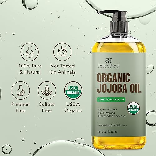 Miniatura 187 de Botanic Hearth Aceite de cafeína y batana para el crecimiento del cabello (6.7 onzas líquidas), tratamiento nutritivo y fortalecedor del cabello