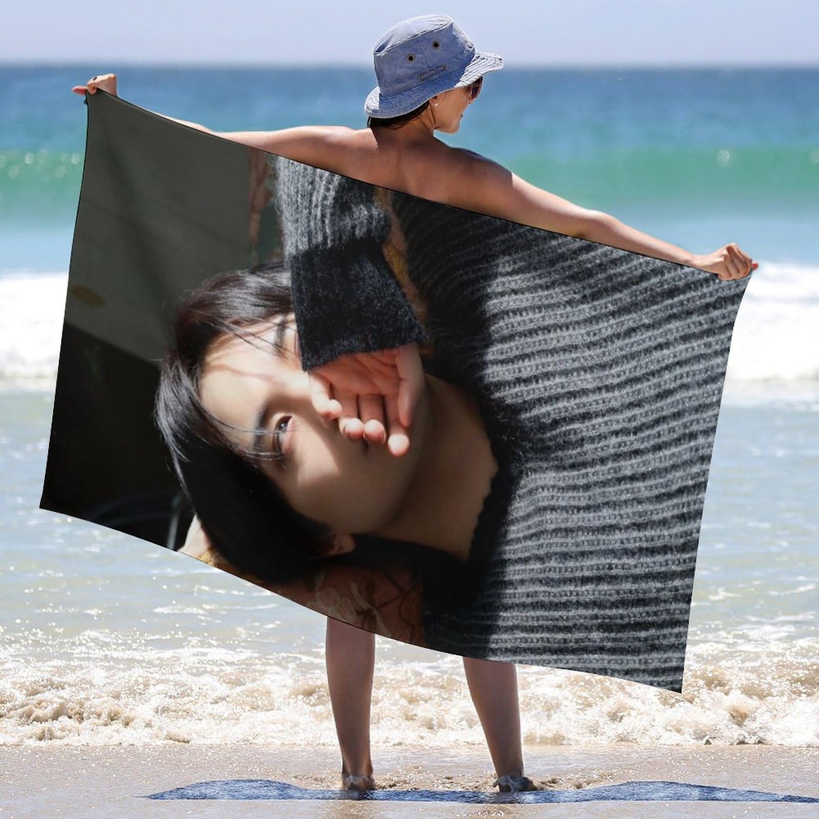 Amazon｜中島 健人 109 バスタオル フェイスタオル 大判サイズ 超厚手