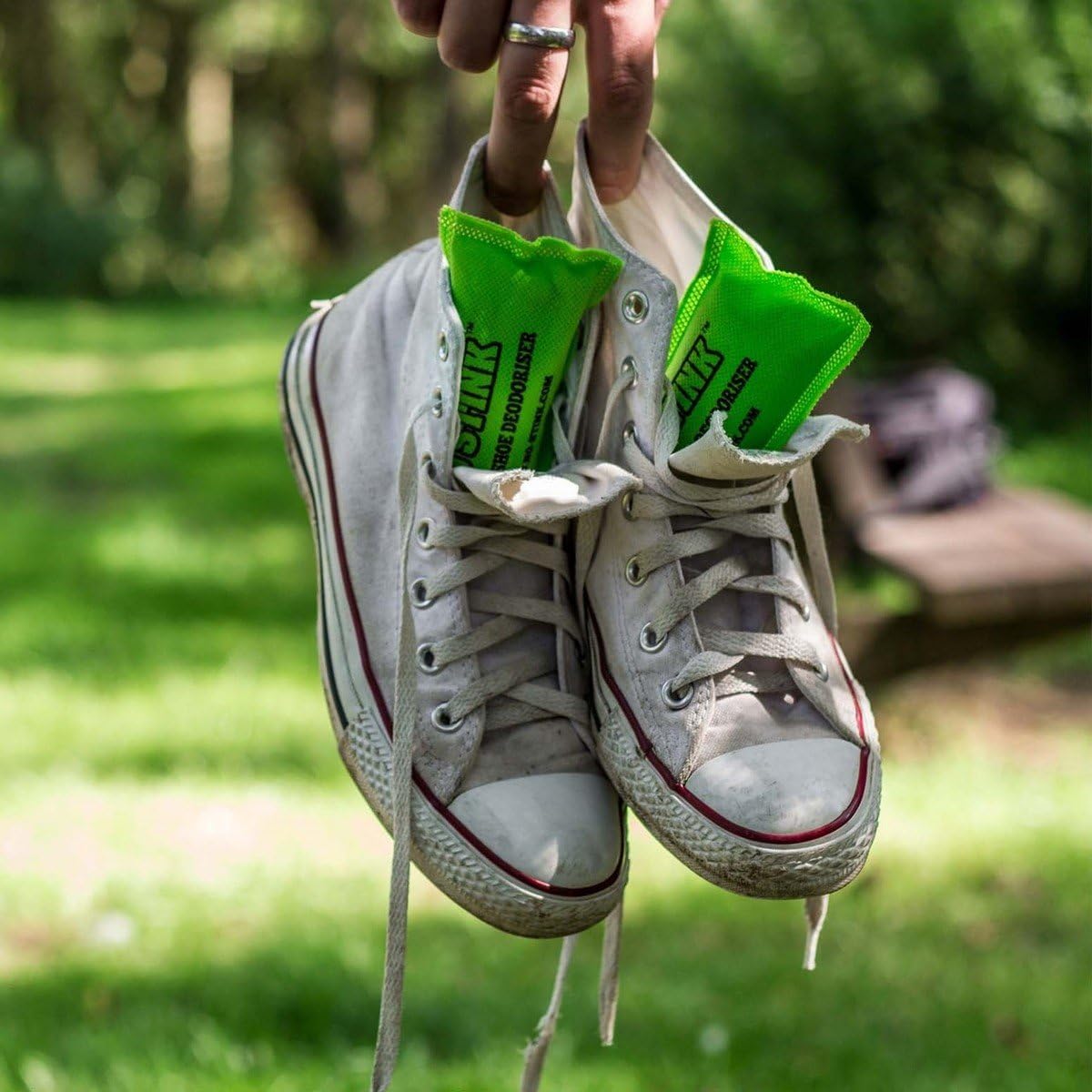 No Stink Sports Shoe Deodouriser Green : Health & Household
