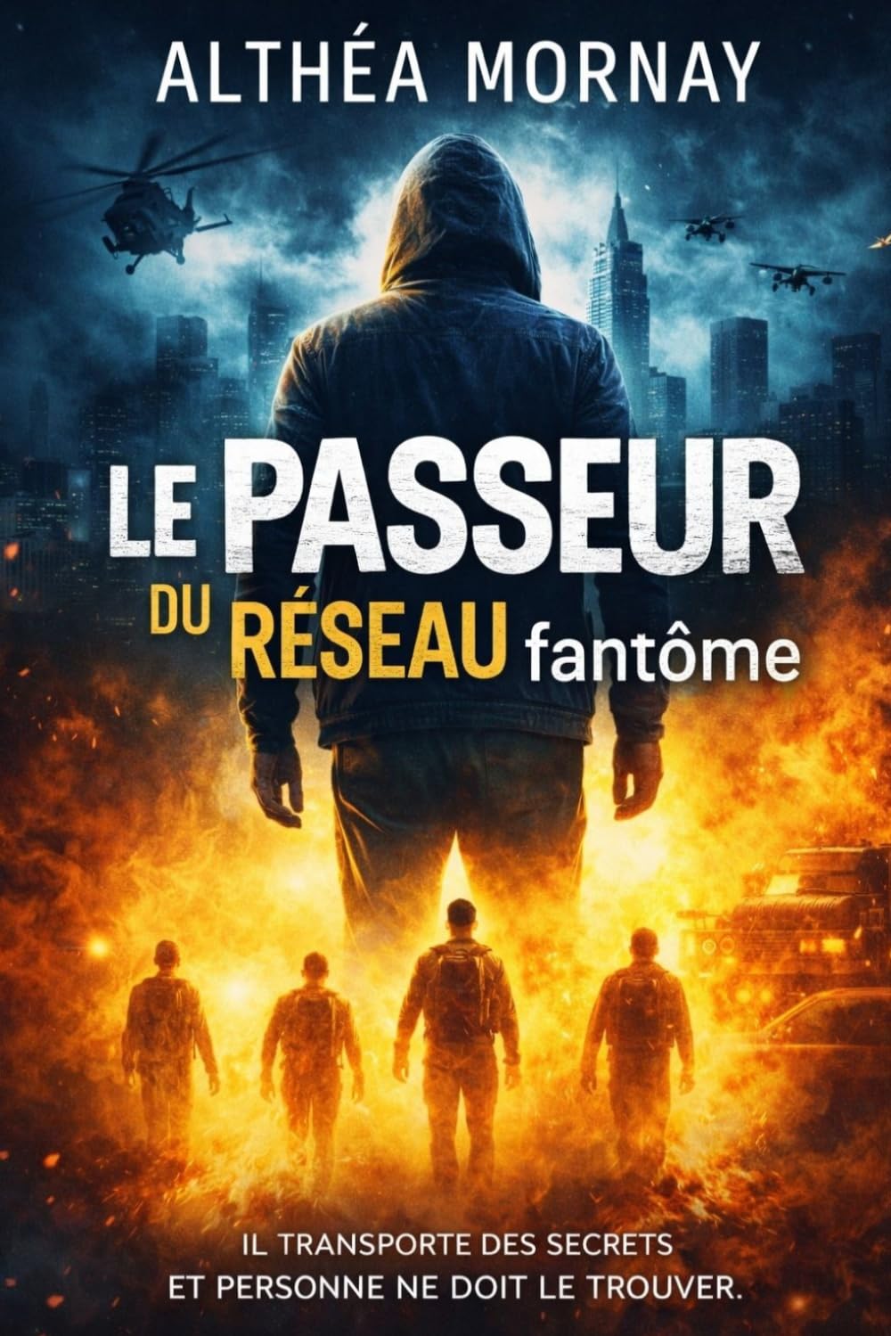 Le Passeur du Réseau fantôme: Thriller psychologique – Anticipation – Dystopie – nouveauté 2026