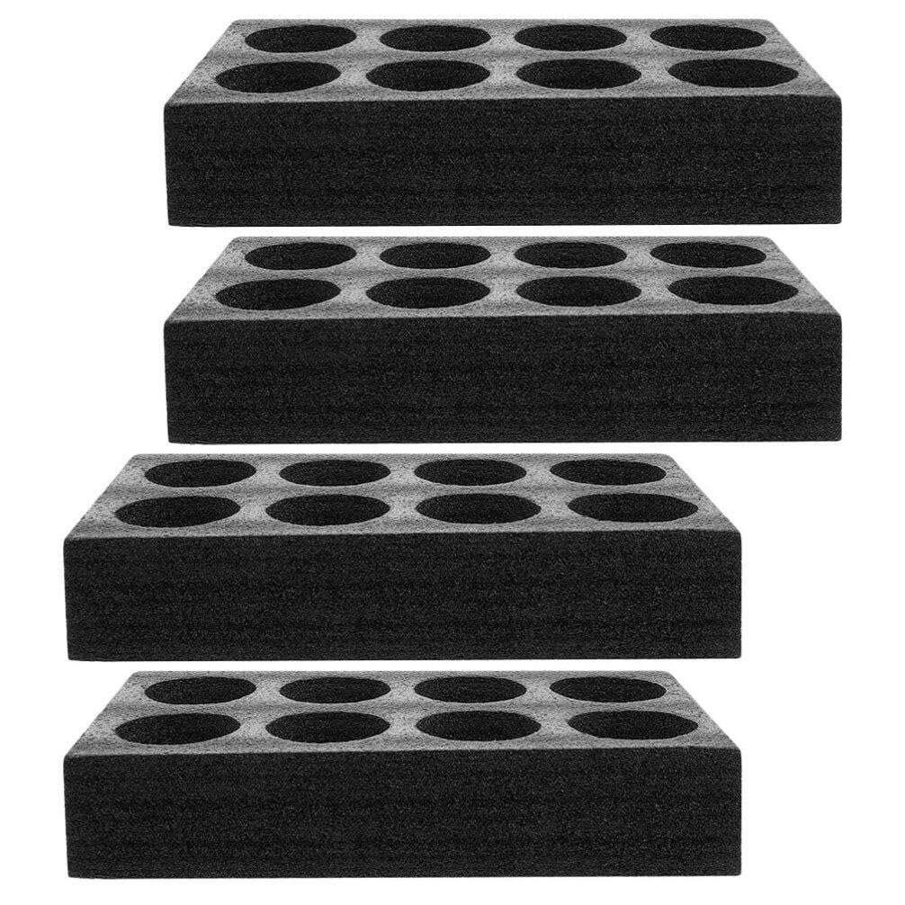 BESTonZON 4pcs Milk Tea Cup Holder Reusable Drink Carrier Takeaway Cup Tray Cold Drinks Carrier Cup Drink Carry Holder Disposable Cup Takeout Cup Holders Epe Takeaway Bag Takeaway Box