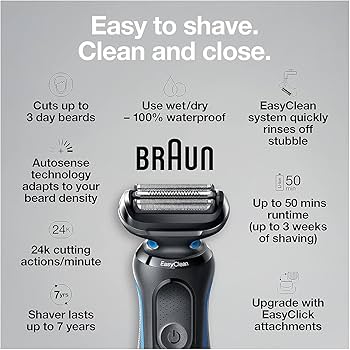 Amazon | ブラウン シリーズ5 電動シェーバー 充電スタンド付き 髭剃り