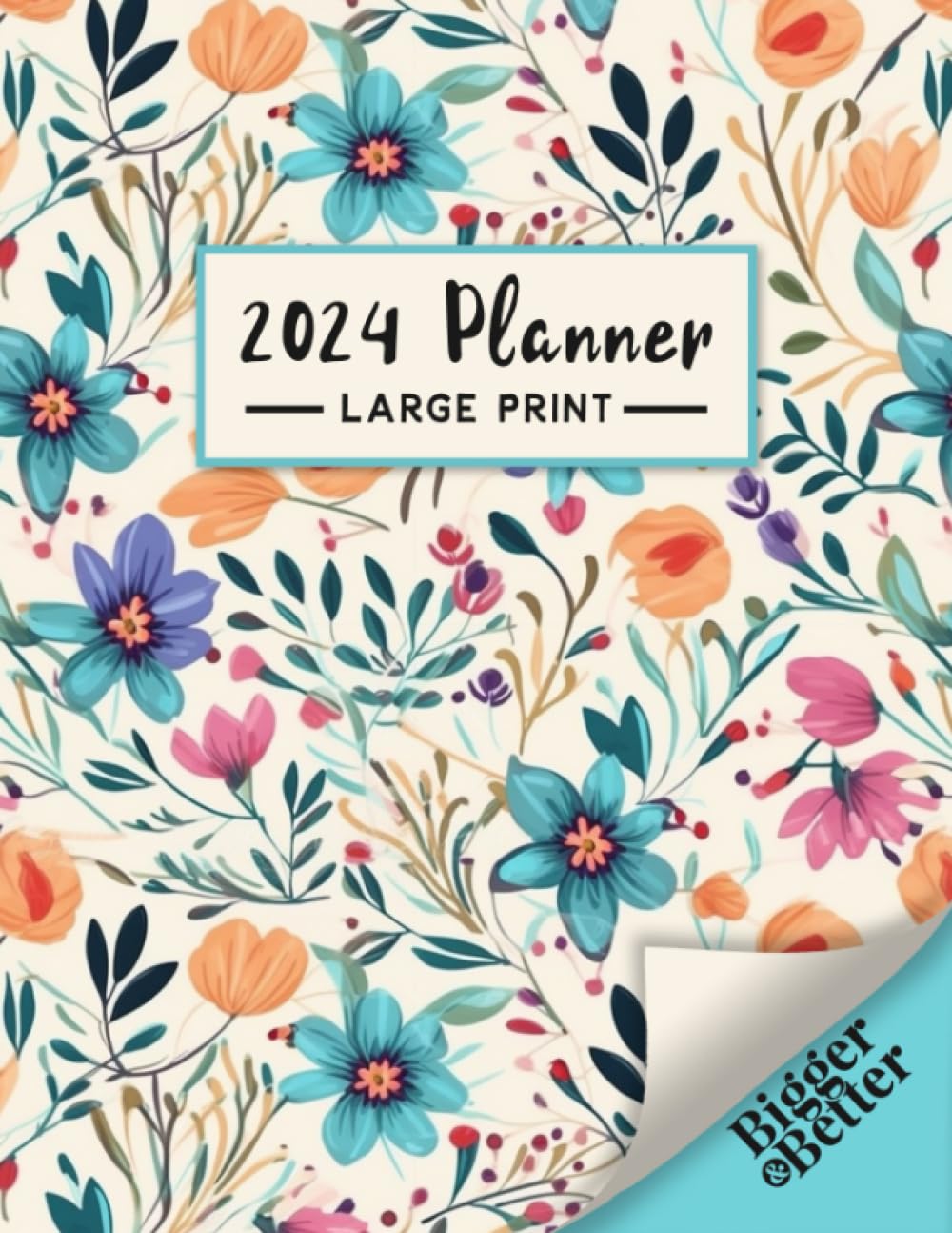 Bigger & Better 2024 Planner Large Print: Weekly and Monthly Calendars for Visually Impaired, Low Vision, and Seniors | BOHO: Journals, Mellanie Kay: Books - Amazon.com bigger-better-2024-planner-large-print-weekly-and-monthly-calendars-for-visually-impaired-low-vision-and-seniors-boho-journals-mellanie-kay-books-amazon-com