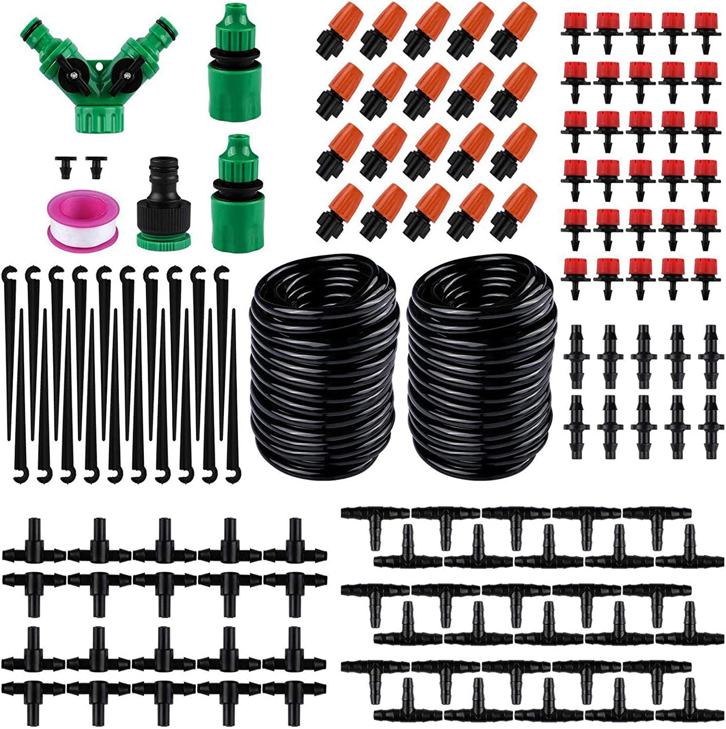 Kit d'irrigation goutte-à-goutte pour jardin