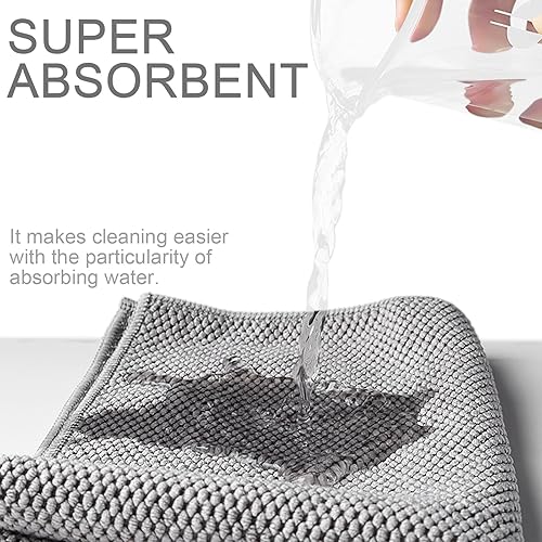 Miniatura 5 de Paquete de 12 toallas de barista, paños de microfibra para barista, accesorios de limpieza de café para máquina de espresso, varita de vapor,