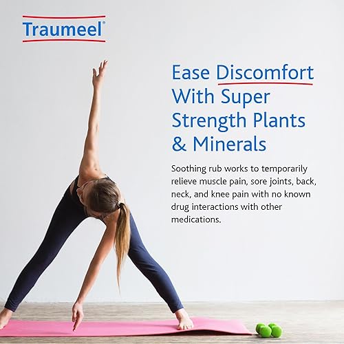 Miniatura 3 de MediNatura Traumeel Ungüento árnica + 13 ingredientes activos para músculos y articulaciones - Fabricado en Alemania - 3.53 oz (paquete de 2)