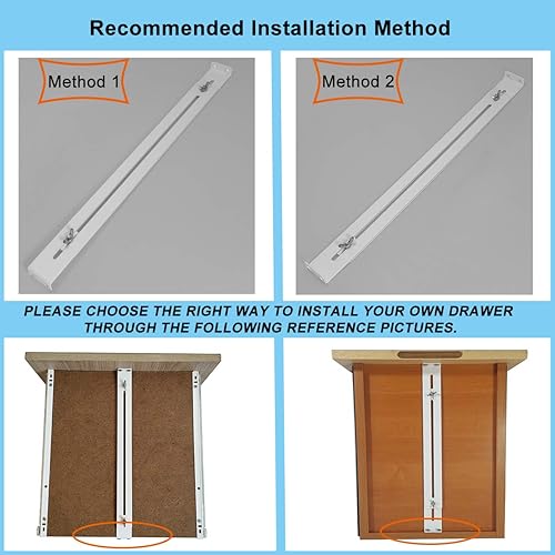 Miniatura 2 de FRMSAET Kit de reparación de cajones, se utiliza para reforzar y reparar cajones de maderaMDFaglomerado, refuerzo de gabinete, accesorios de muebles