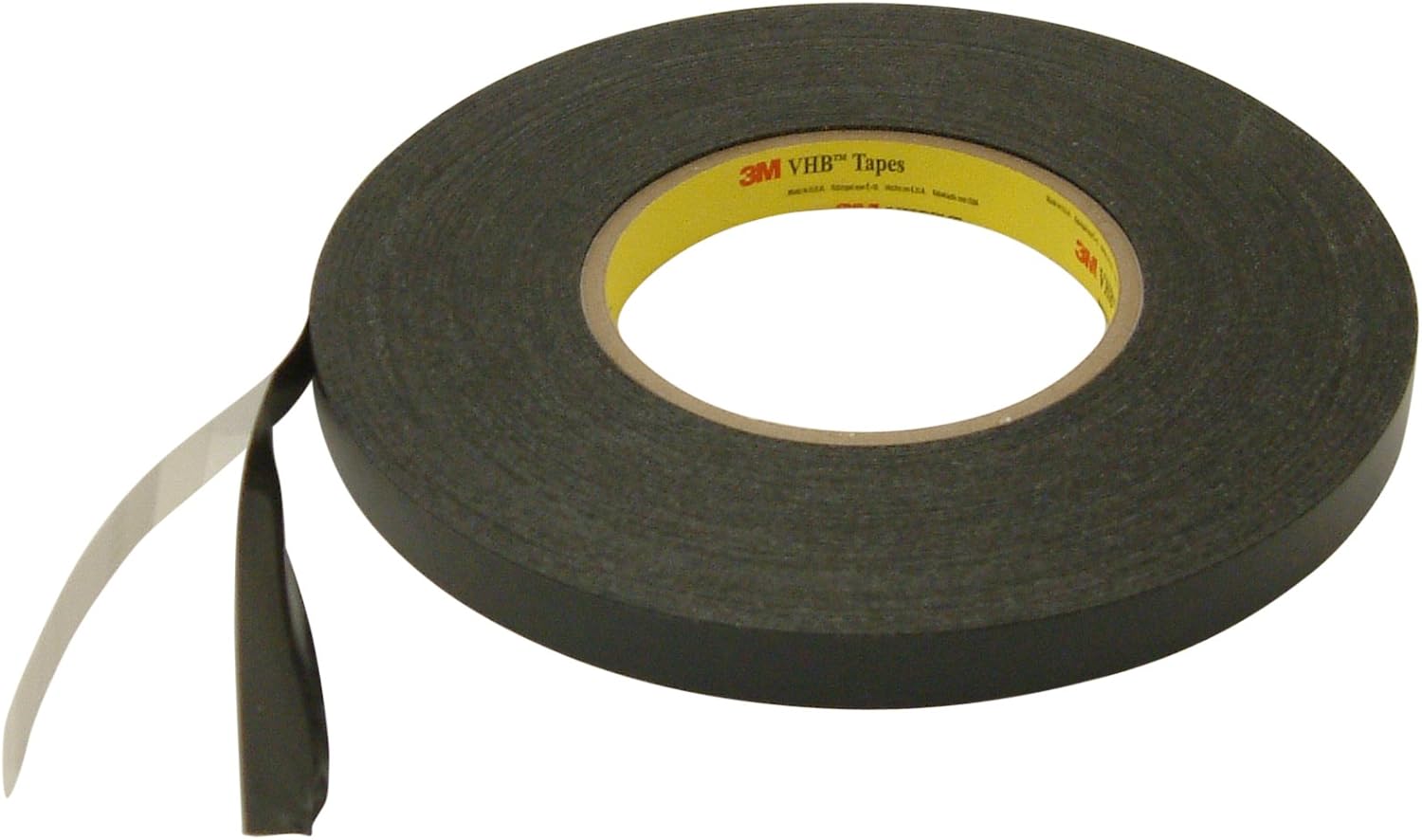 3M VHB Tape [6 mil/black] (5906): 1/2 in. x 72 yds. (Black)