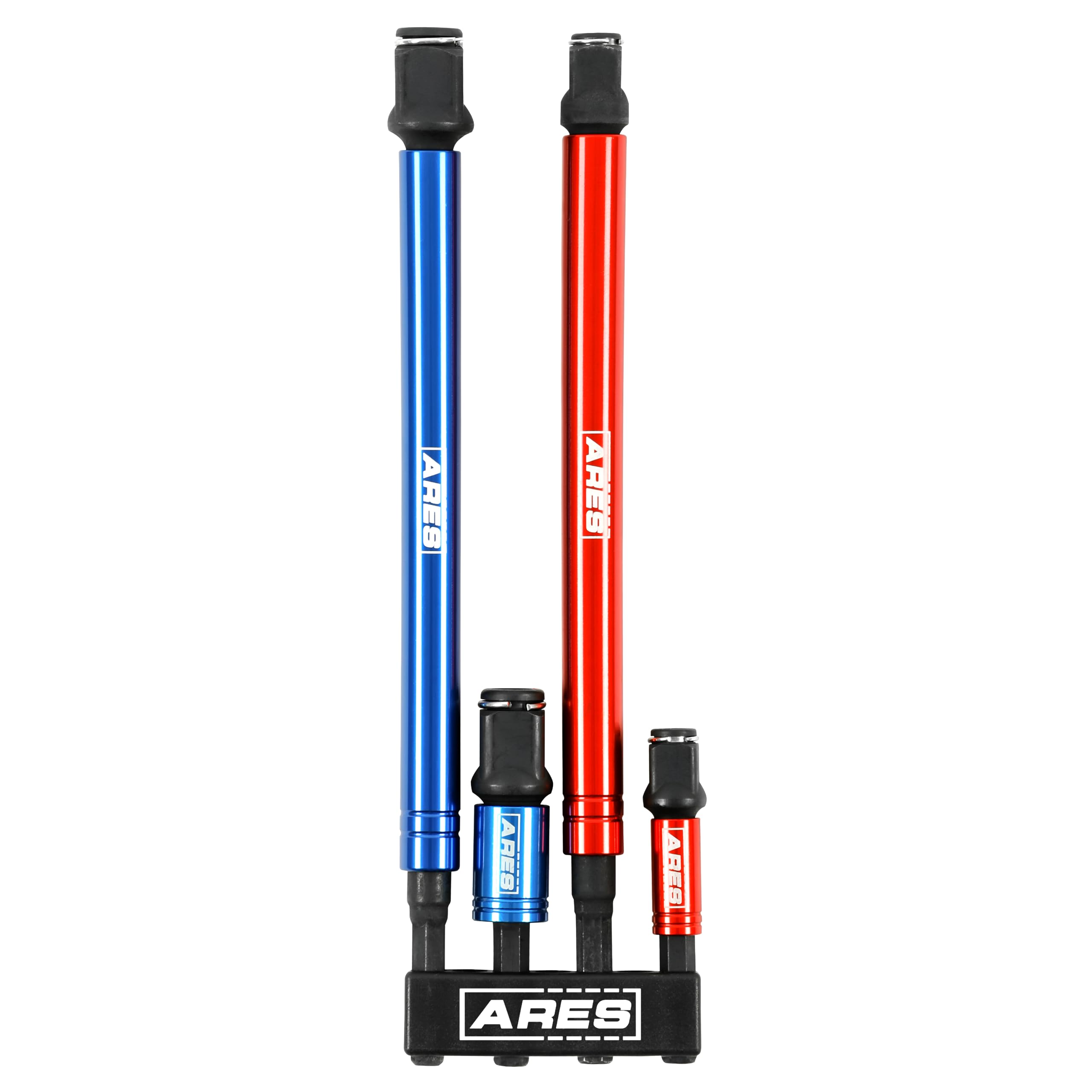 ARES 22028 – 2-in-1 Impact Bit and Socket Adapter Set – 3-Inch and