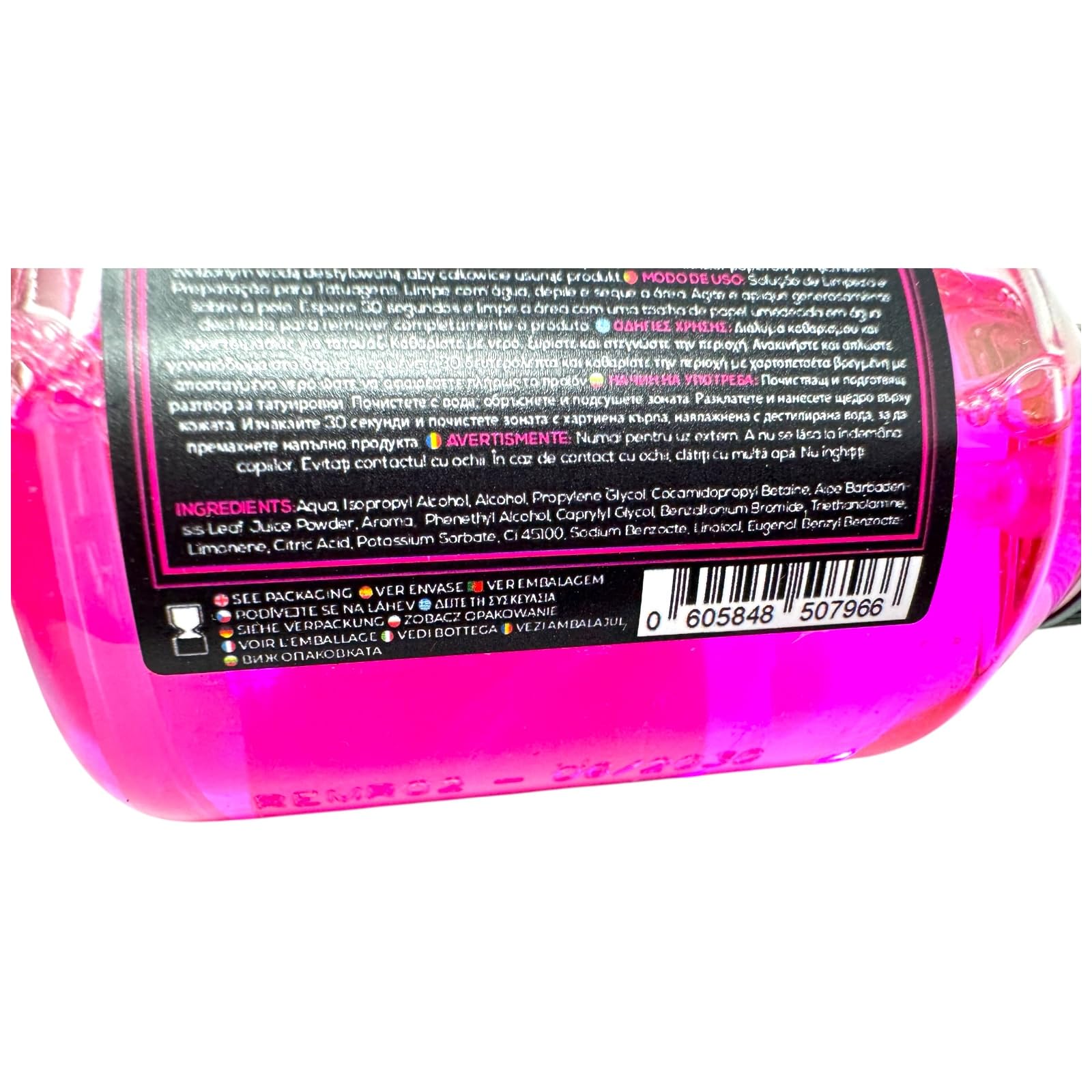 Proton Professional Stencil Eraser Spray Rosa Pink - 100ml - Reiniger/Entferner - Stempel Entferner - Tattoo INKgrafiX® Deutschland - PROFI STUDIO