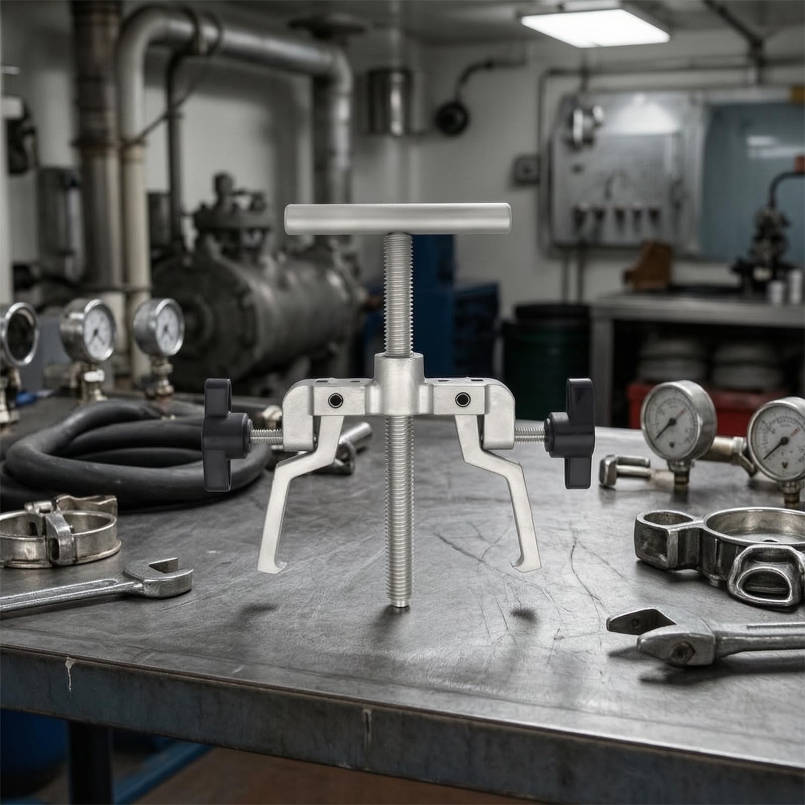 Estrattore Girante per Pompa Acqua con Meccanismo a Vite Regolabile Utensile Manutenzione Pompa Rimozione Controllata Adatto per Vano Motore, style to 3