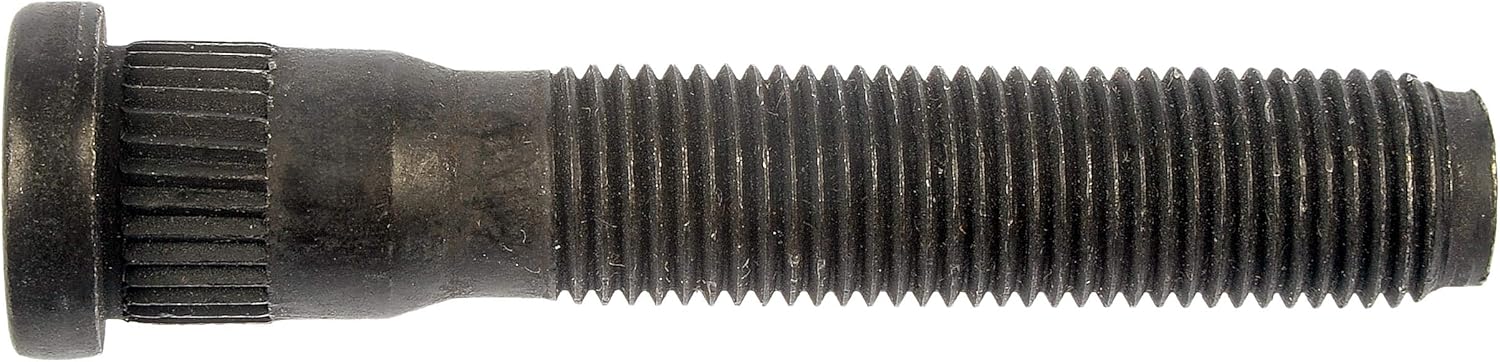 Dorman 610-530 Rear M14-1.50 Serrated Wheel Stud - 15.90 mm Knurl, 78 mm Length Compatible with Select Ford Models, 10 Pack (Made in USA)