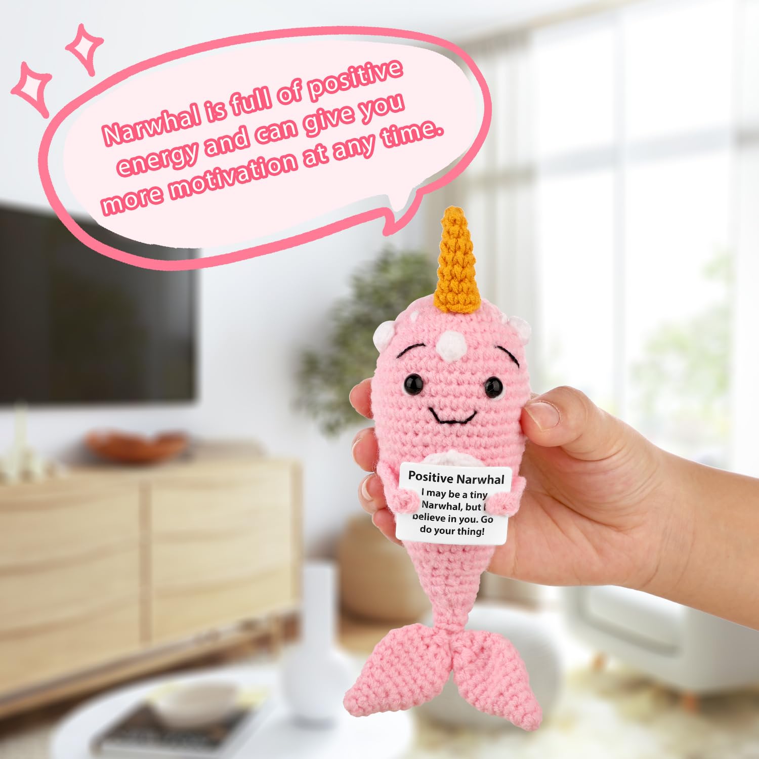 Christmas Gift Handmade Crochet Emotonal Support Crochet Potato Cheerful -  Etsy Emotional Support Gift, image size:1500x1500