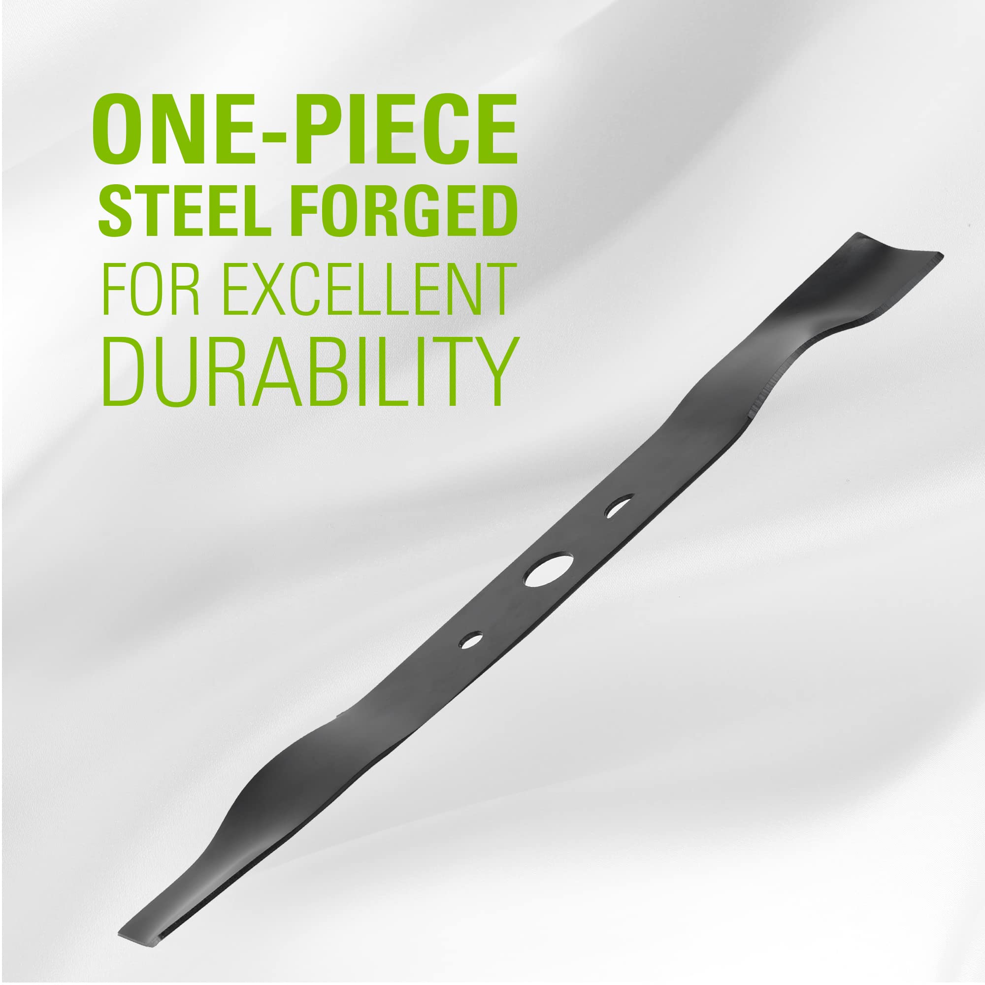 Greenworks Replacement Lawn Mower Blade (19" Mowers : 2501302, 2500502), Black, Black Blade for 19” Mower - Image 4