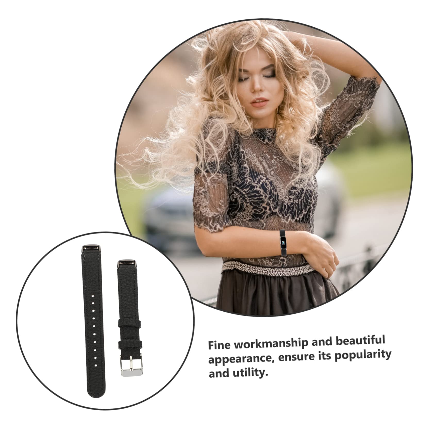 Hemobllo 5stücke Leder Uhrband Für Luxe Vielseitig Einsetzbar Austauschbar Elegantes Design Langlebiges Material Für Jeden Anlass