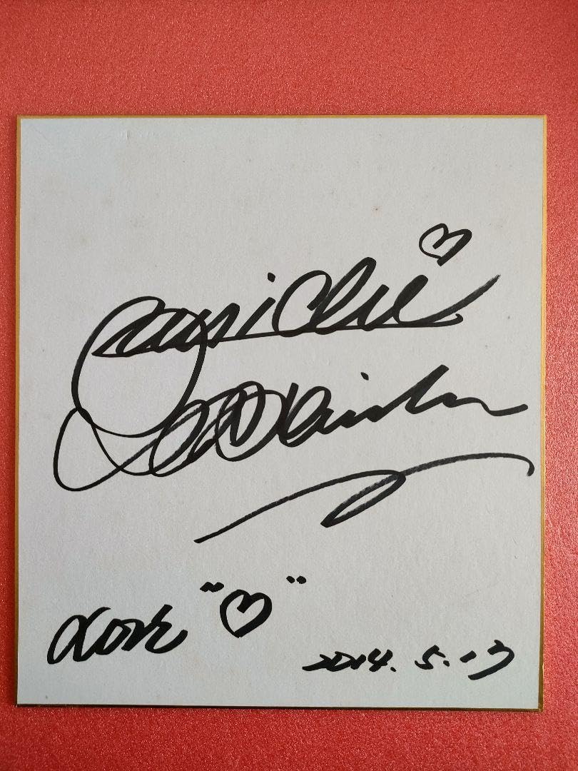 ① 　サミー・リー　直筆サイン色紙　額付き Yahoo!オークション - P24/1円～直筆サイン色紙/RED WARRIORS