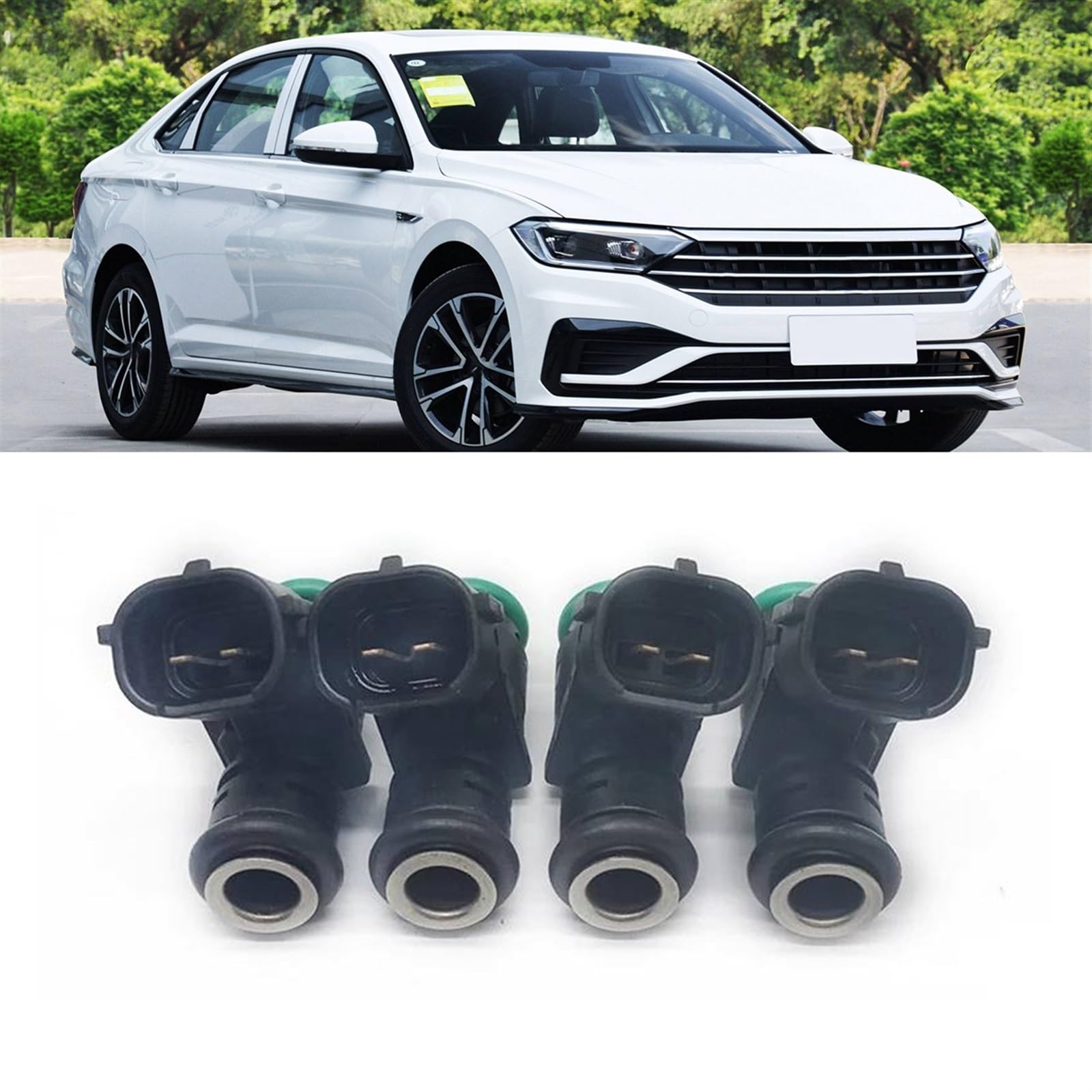 Soupape de Commande de Pompe à Carburant Buse D'injecteur Automatique À 4 Injecteurs pour Jetta pour Sprint