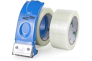 BOMEI PACK Strapping Tape with Dispenser