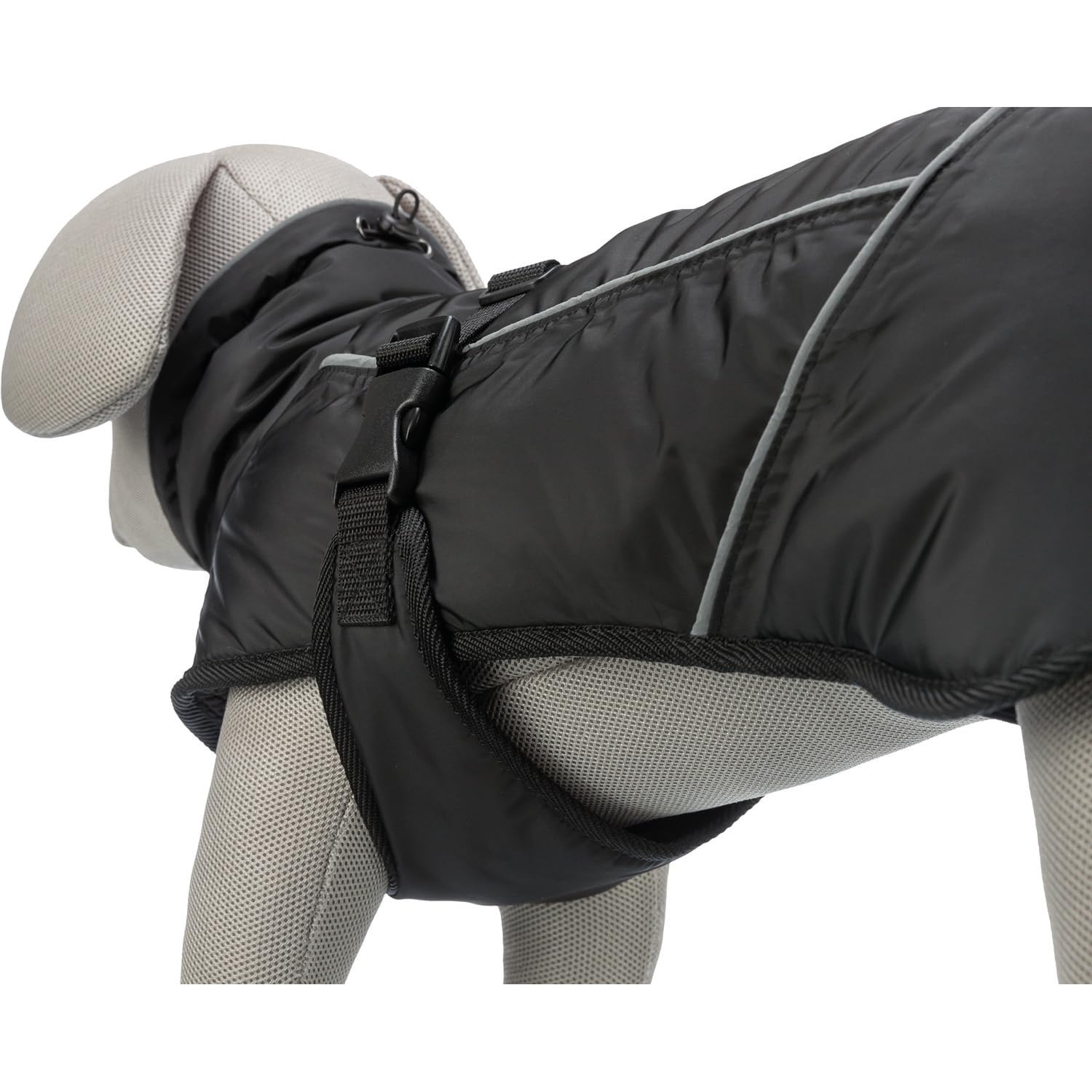 Trixie Abrigo para Perro, Invierno, brizon, Negro