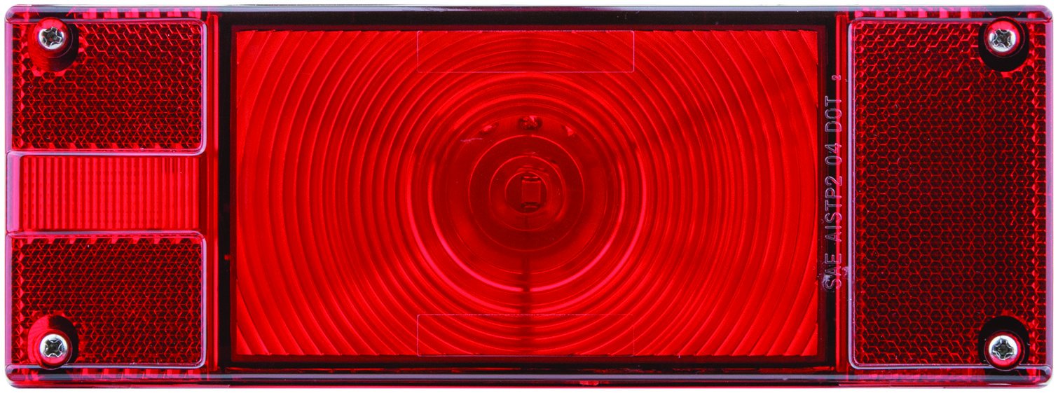 Optronics STL0017RBP ONE LED Low Profile Marine Tail Light, Red
