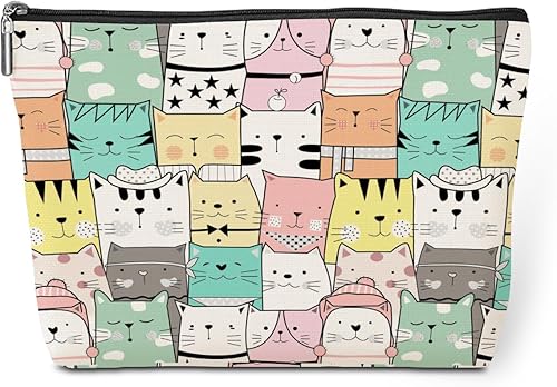 jeilink Linda bolsa de maquillaje Zoon Alpaca Llama Regalos Decoración de Llama Divertidas Cosas de Llama Decoración de Amantes de Llama Regalo,