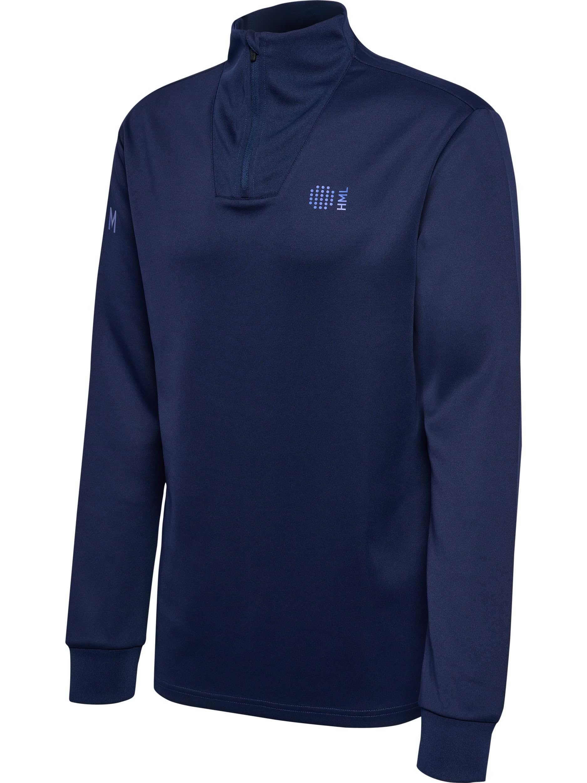 hummel Men's Hmlcourt Half Zip L/S Pullover Sweater