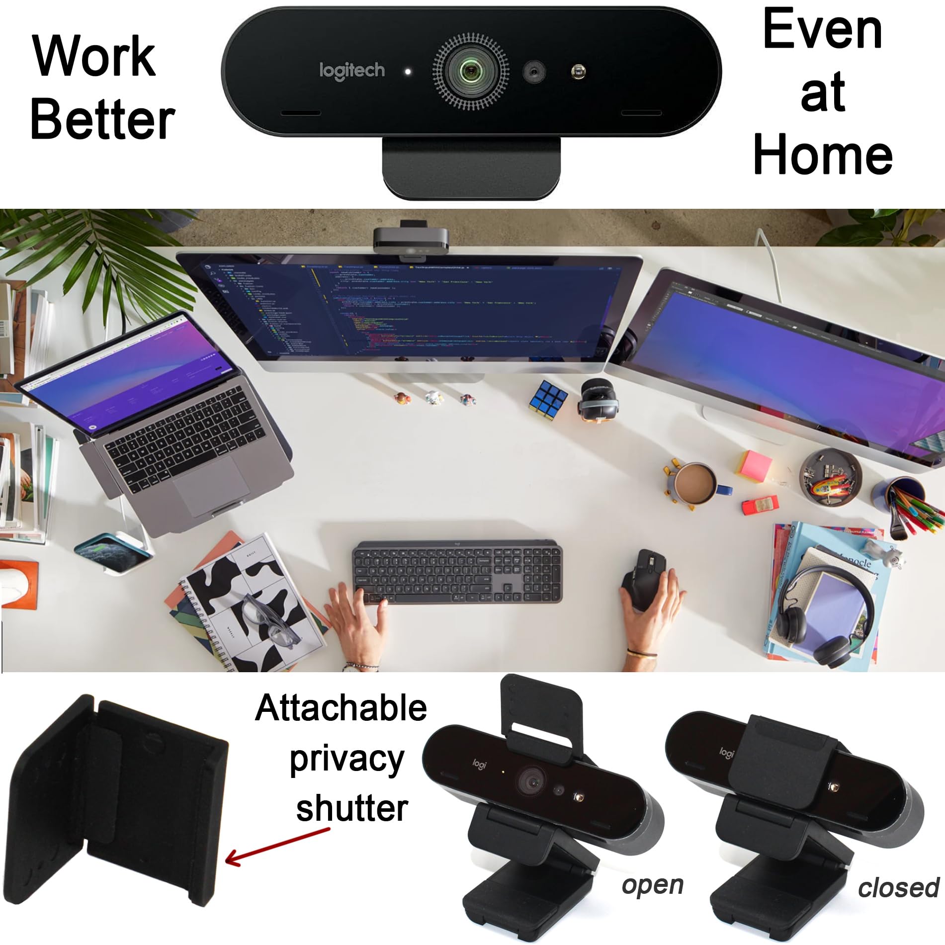 Amazon.co.jp: Logitech Brio Ultra 4K HD Pro ウェブカメラ PC