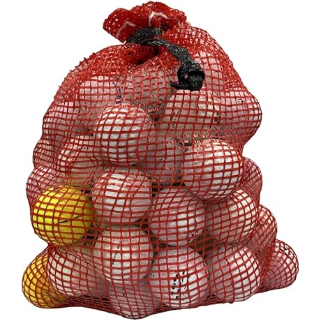 Hitaway 50 Ball Mesh Bag Hit Away Practice Used Golf Balls