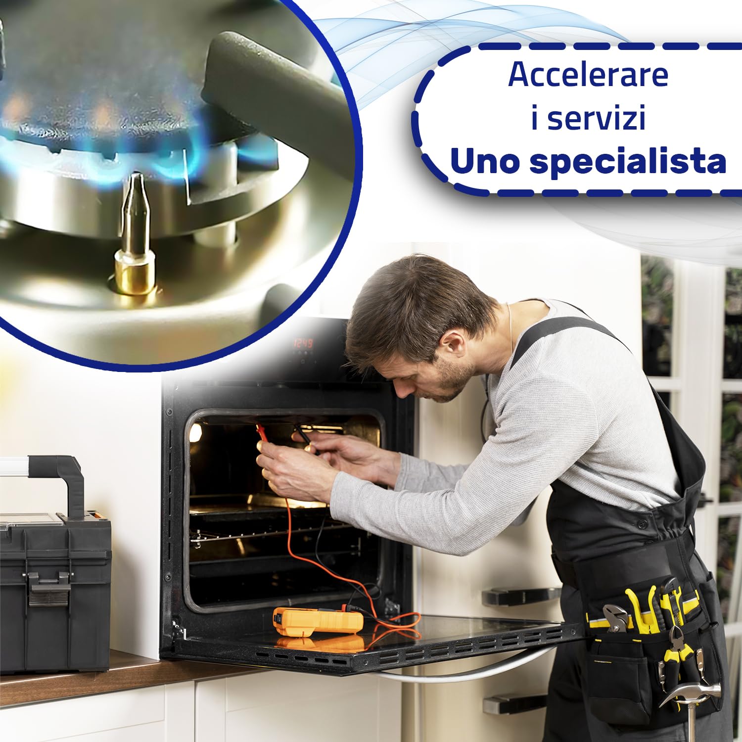 Termocoppia 60 Cm Filettata Universale - CRE Ricambi - Foto 2